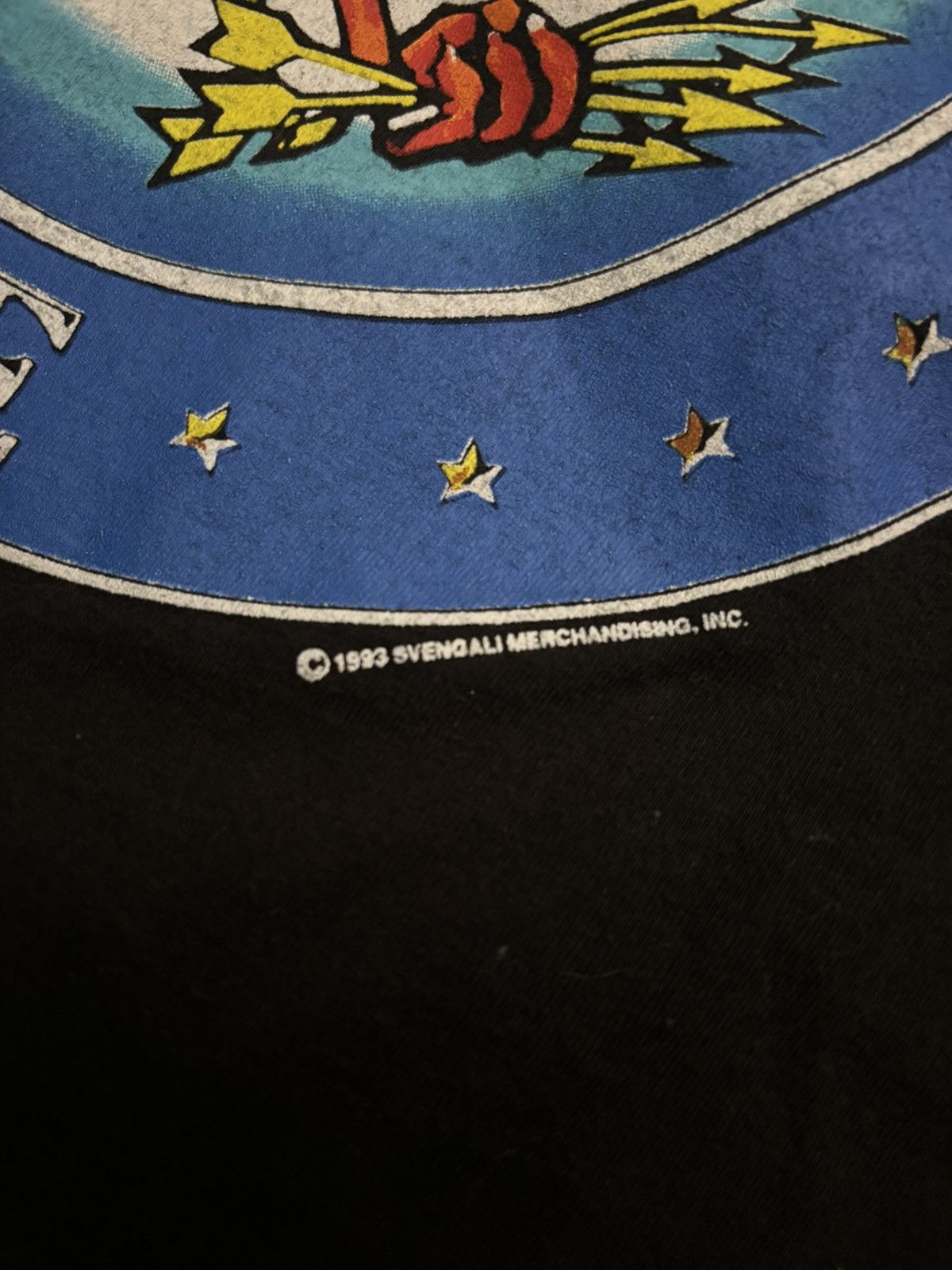 Vintage 1993 Aerosmith Aero Force One Tour Shirt Size US XL / EU 56 / 4 - 3 Thumbnail