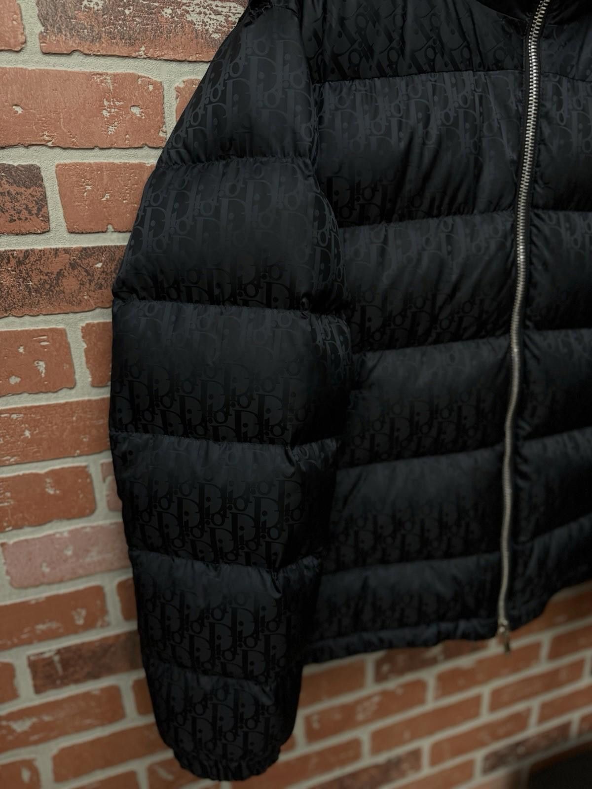 Dior Dior Mens Oblique Down Puffer Jacket - Black Size 54 Size US L / EU 52-54 / 3 - 5 Thumbnail