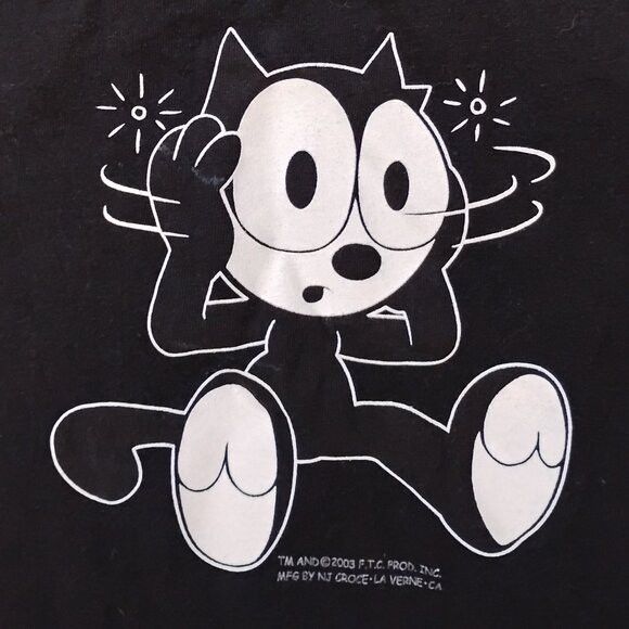 Other Vintage Y2K Felix The Cat T-Shirt Size US L / EU 52-54 / 3 - 1 Thumbnail
