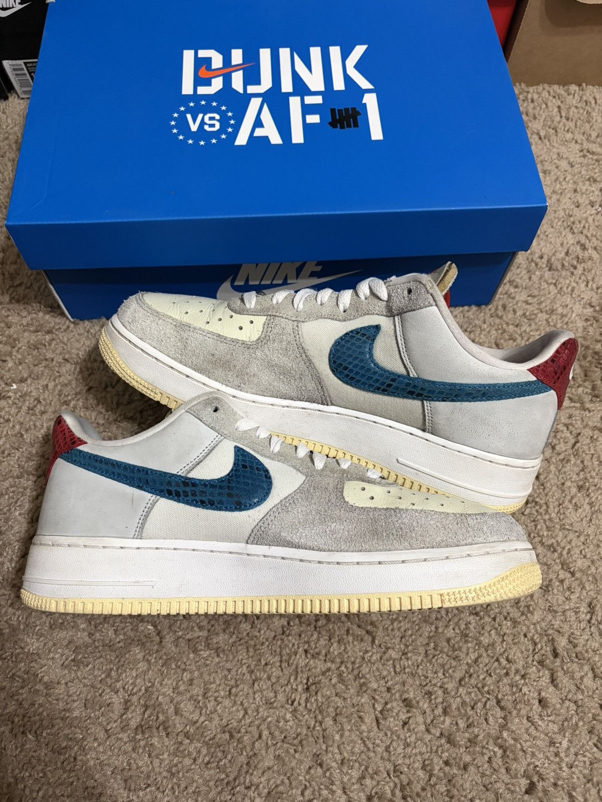 Nike × Undefeated Size 9.5 - Nike Air Force 1 Low SP Undefeated 5 On It Size US 9.5 / EU 42-43 - 2 Thumbnail