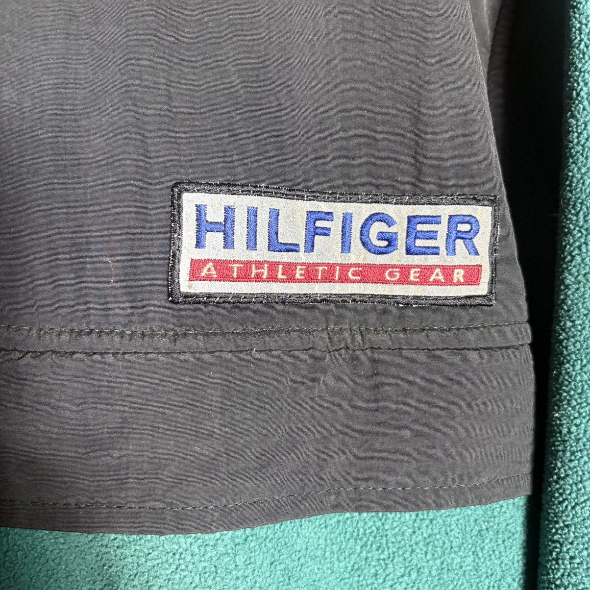 Tommy Hilfiger × Vintage Vintage 90s Tommy Hilfiger Patch Logo Pattern Jacket Size US XL / EU 56 / 4 - 7 Thumbnail
