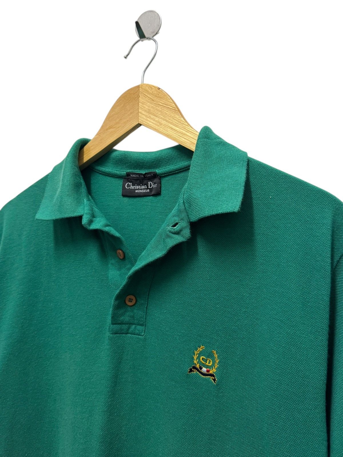 Christian Dior Monsieur Christian Dior Polo Green Size US S / EU 44-46 / 1 - 2 Thumbnail