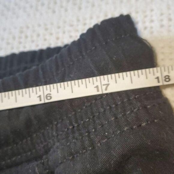 Akademiks Akademiks Cinched Zipper Pocketed Stretch Soft Black Cargo S Size US 35 - 5 Thumbnail