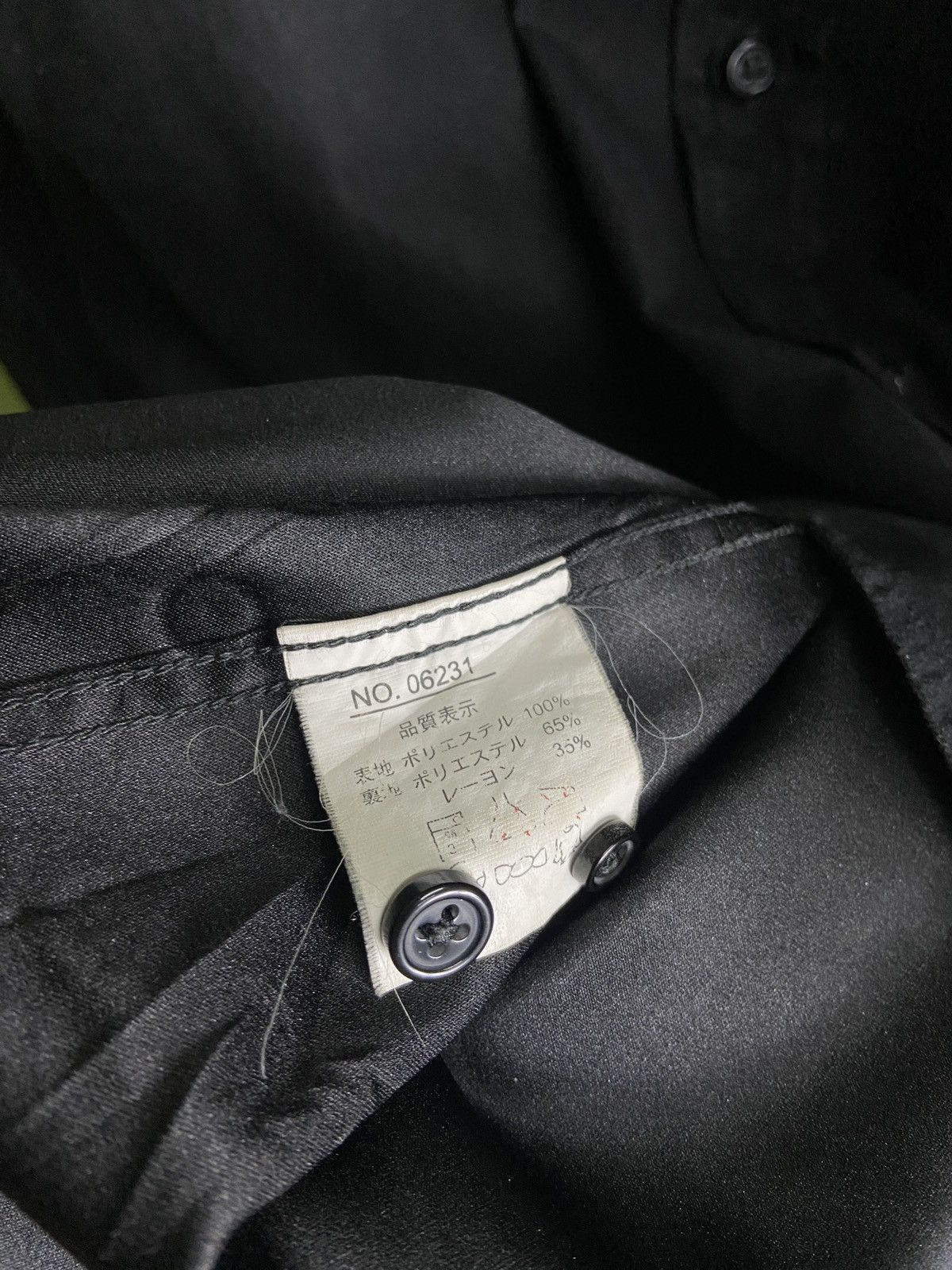 Japanese Brand Sacsny Y’saccs Yohji Yamamoto Rayon button Down shirt Size US L / EU 52-54 / 3 - 5 Thumbnail