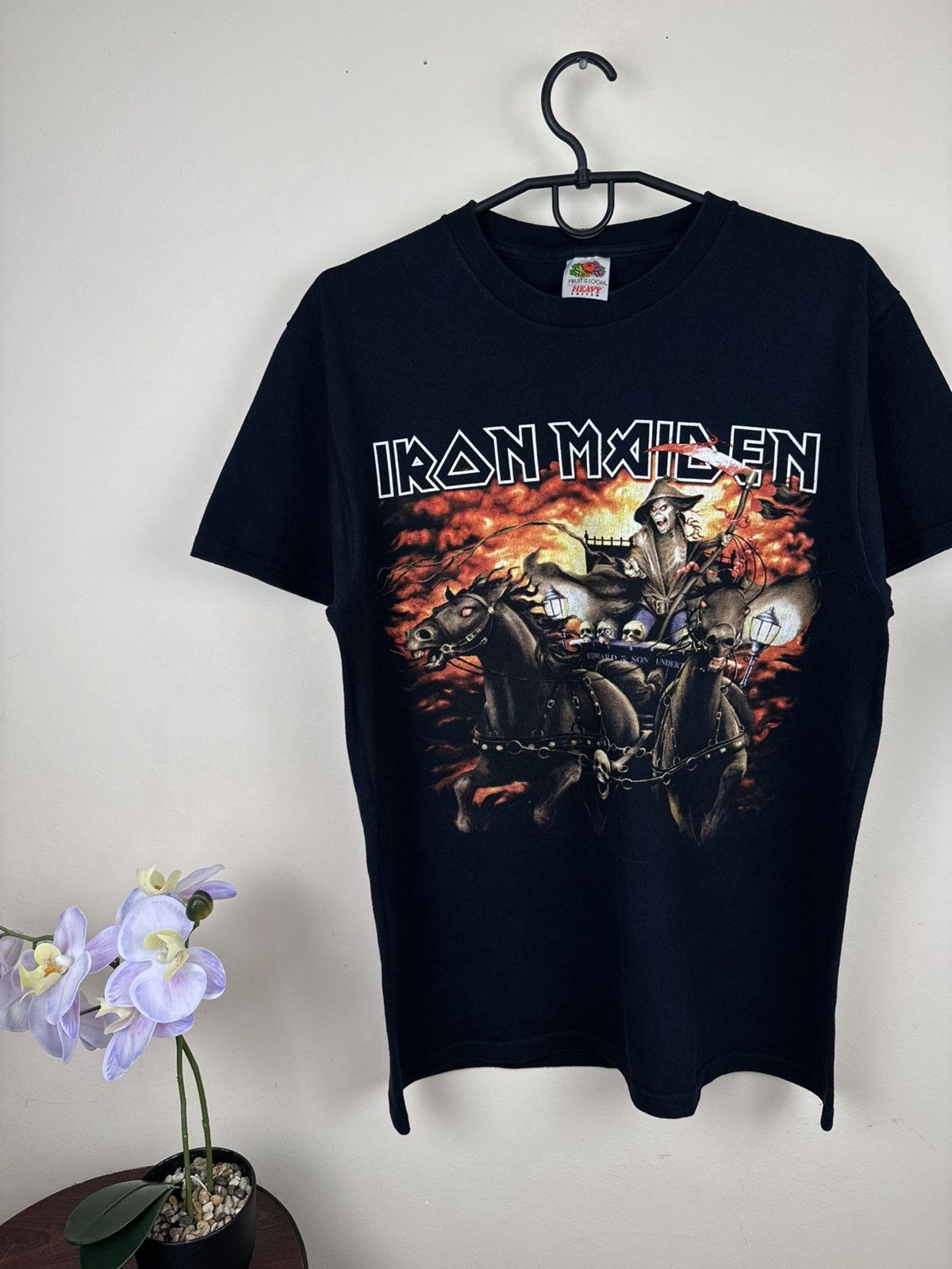 Iron Maiden Vintage Iron Maiden T shirt 2005 Death on the Road Rock M Size US M / EU 48-50 / 2 - 4 Thumbnail