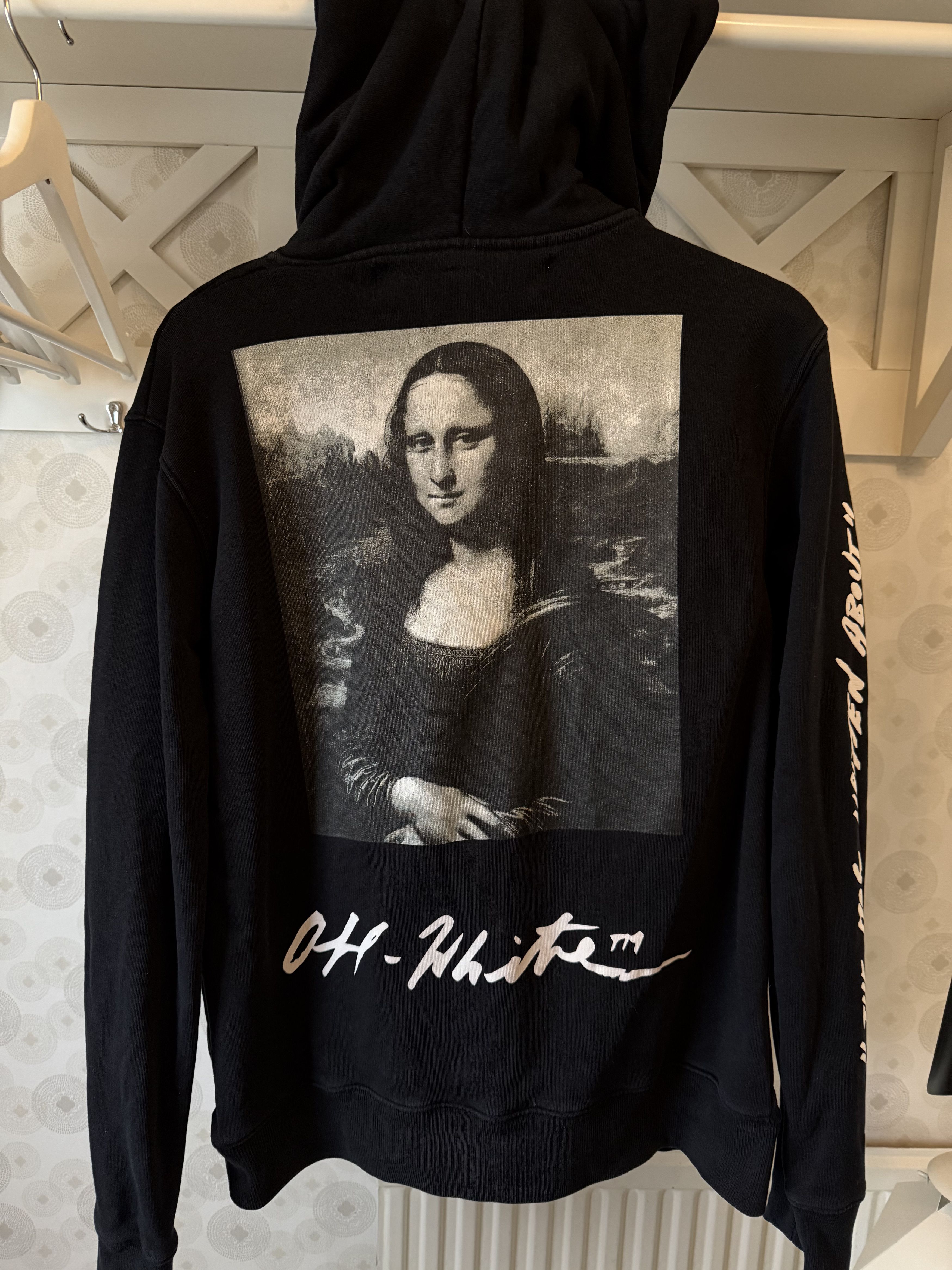 Off-White Off White Monalisa Graphic Print Hoodie Black/White (FW20) Size US S / EU 44-46 / 1 - 4 Thumbnail