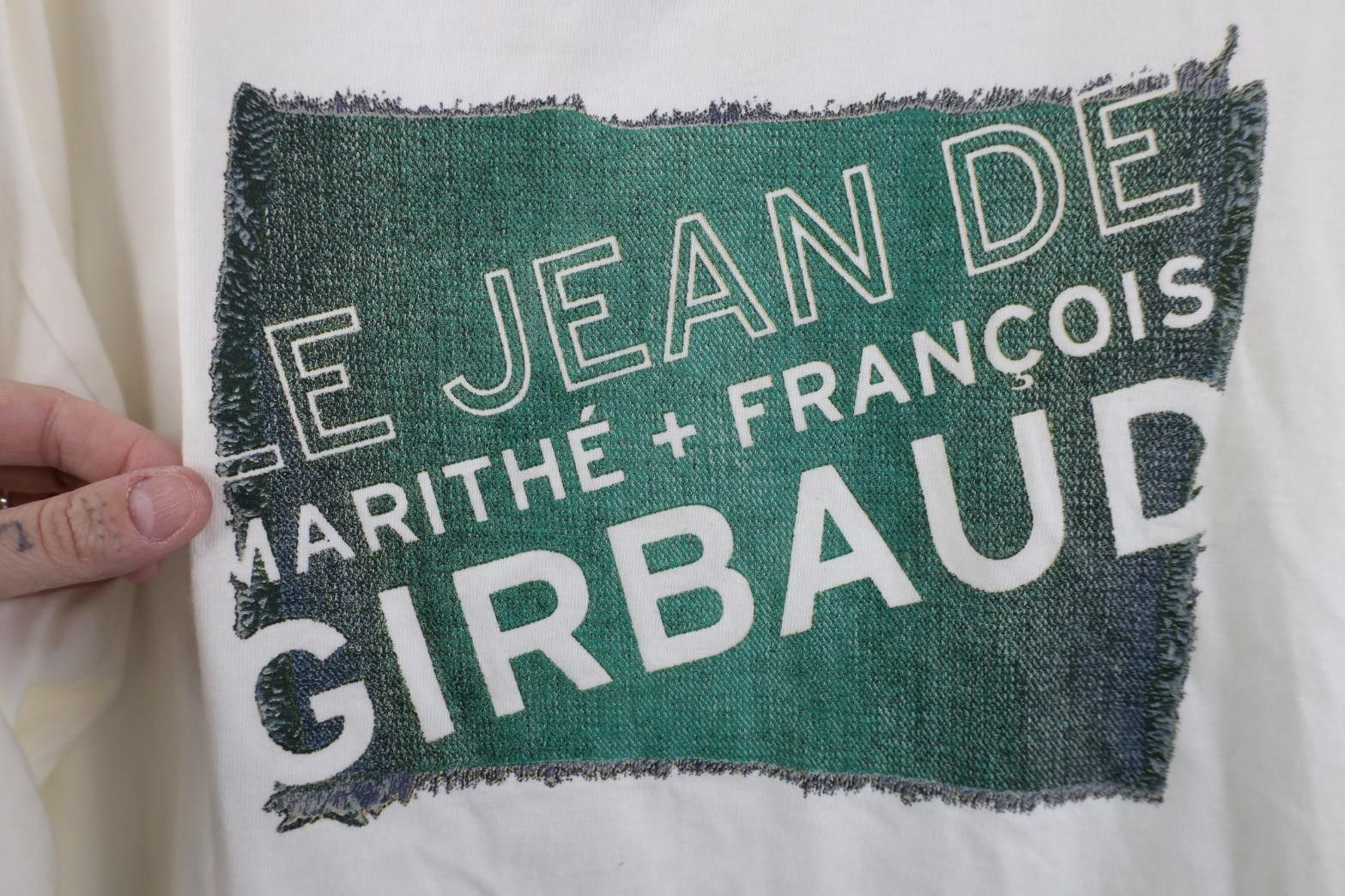 Marithe + Francois Girbaud Deadstock Vintage 90s Marithe Francois Girbaud Box T-Shirt Size US XXL / EU 58 / 5 - 4 Thumbnail