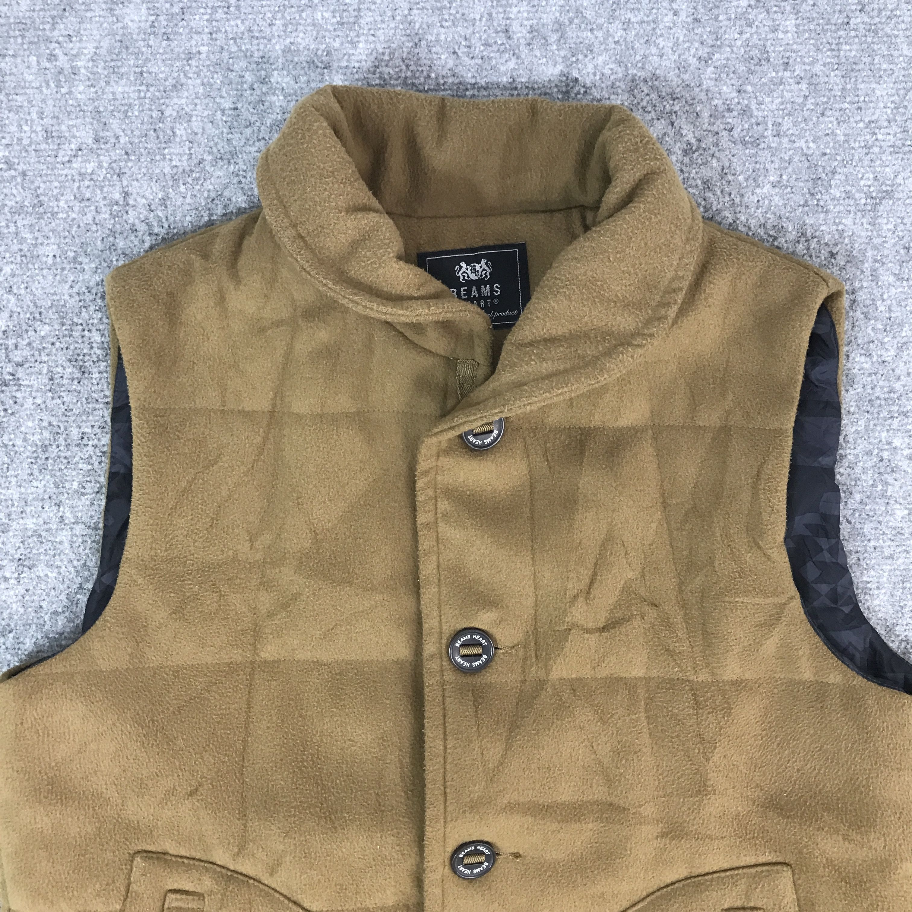 Beams Japan beams heart Wool Vest jacket Size US L / EU 52-54 / 3 - 2 Thumbnail