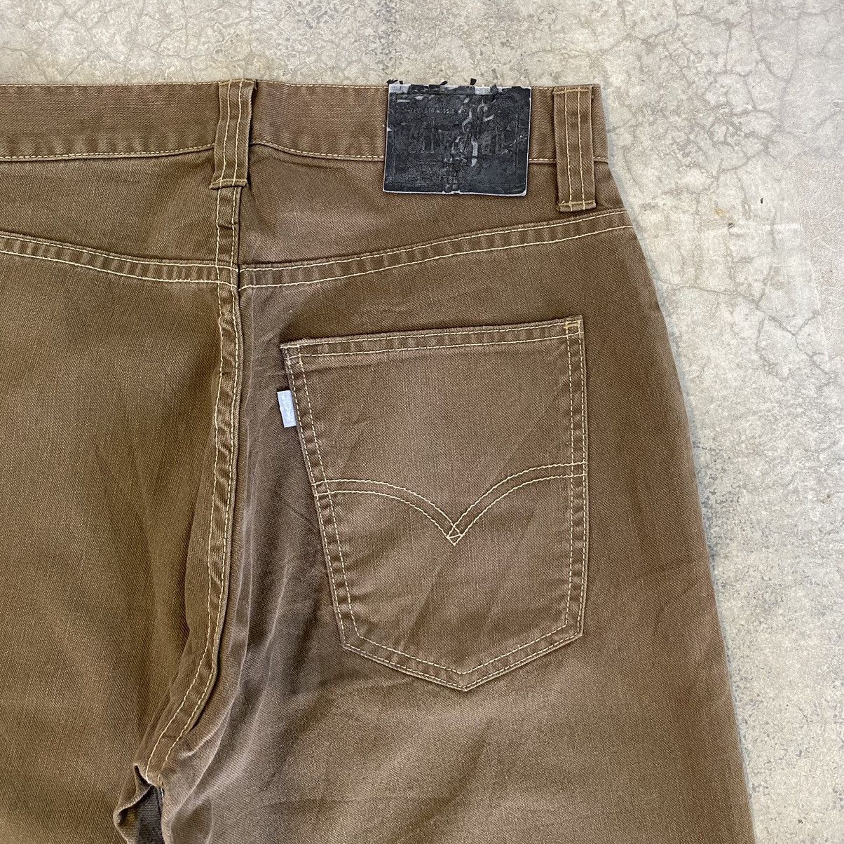 Levi's VTG 1998 Levis Silvertab “Irregular” Double Knee Loose Jeans Size US 30 / EU 46 - 16 Thumbnail