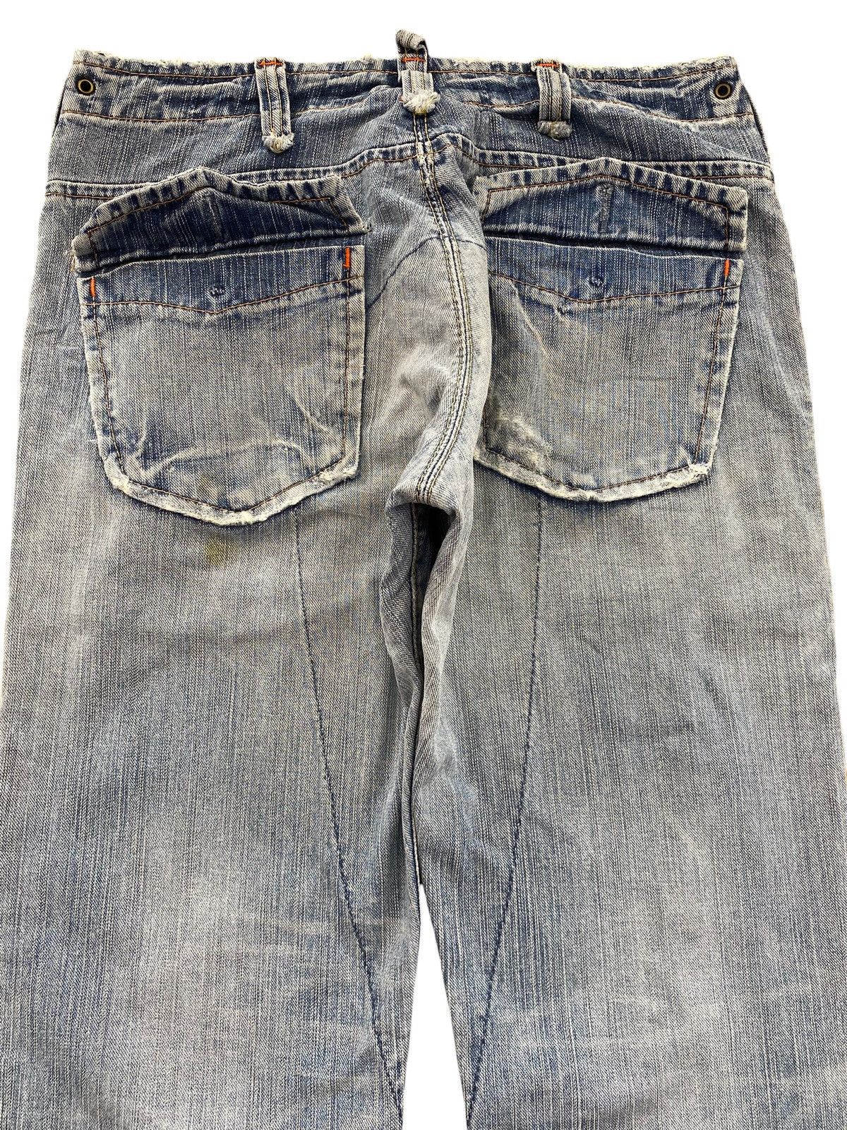 Edwin Edwin Vintage Bush Multi-Pocket Style Bootcut Flare Jeans Size US 32 / EU 48 - 4 Thumbnail