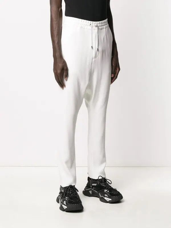 Balmain o1y0426 Jogger & Sweatpant in White Size US 34 / EU 50 - 2 Thumbnail