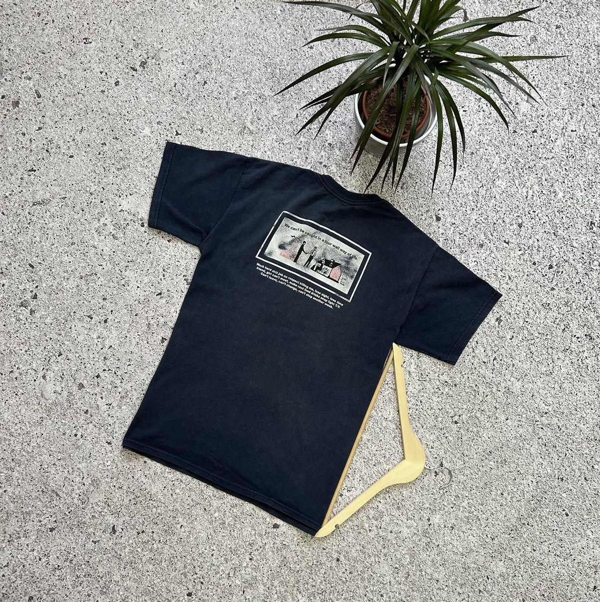 Band Tees × Vintage Vintage 1999 Big And The Kids Table Can't Be Caught T-Shirt Size US M / EU 48-50 / 2 - 2 Thumbnail