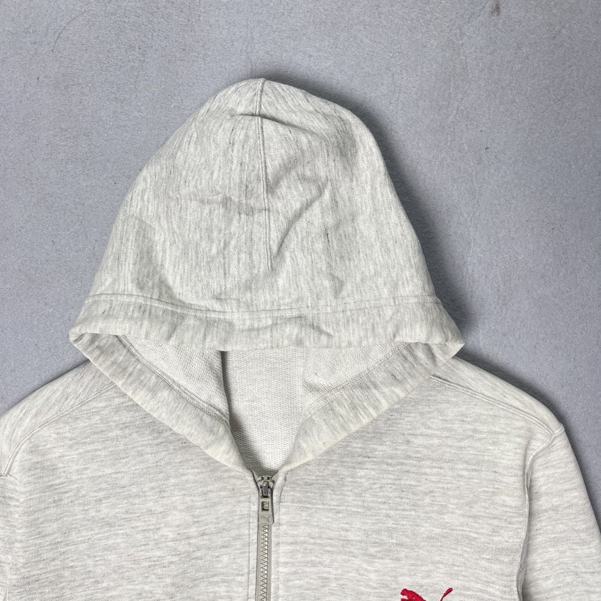 Puma Vintage Puma Zip Hoodie Grey Small Logo Size US M / EU 48-50 / 2 - 2 Thumbnail