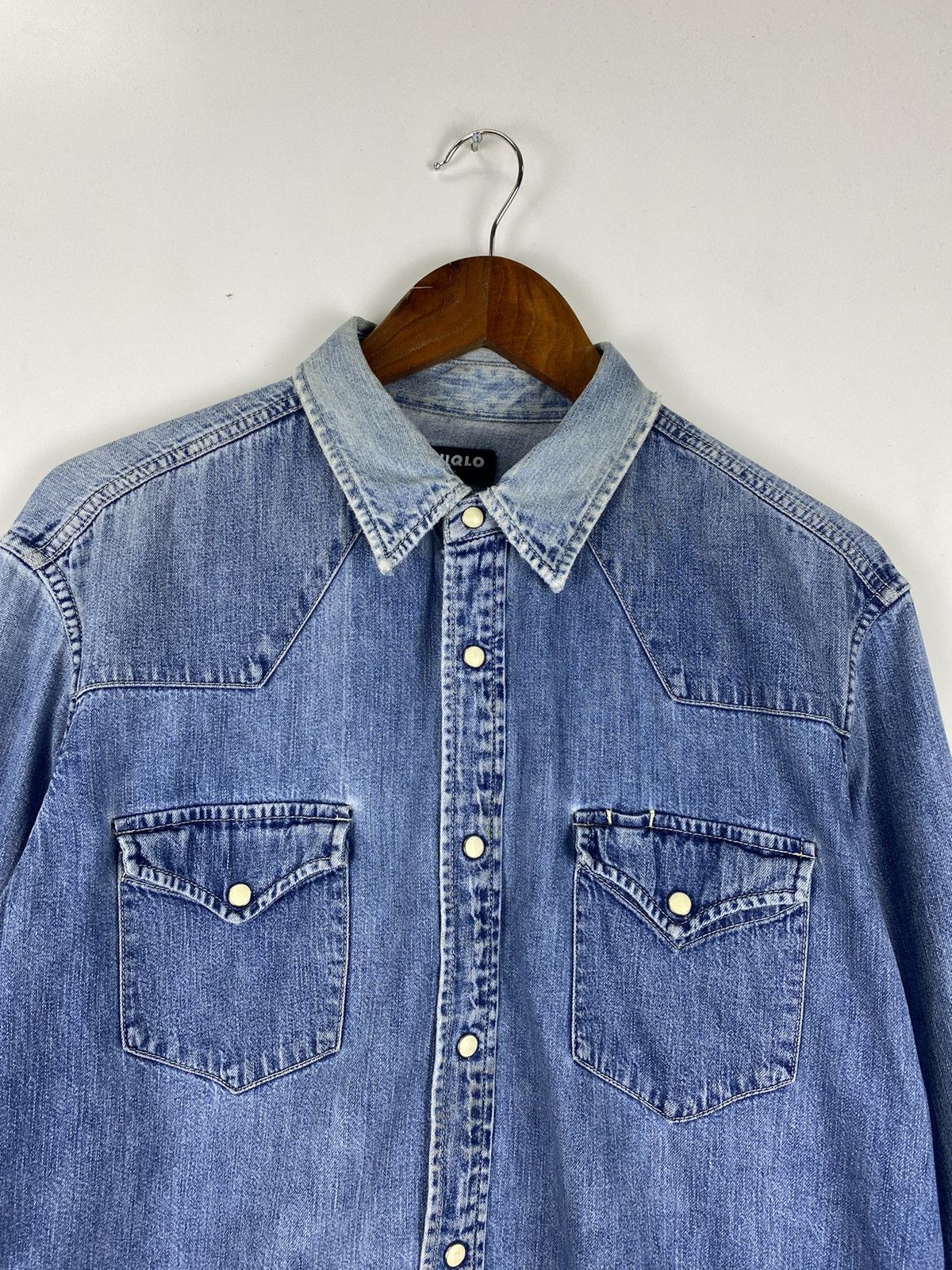 Uniqlo × Vintage Vintage Uniqlo Western Jacket Size US L / EU 52-54 / 3 - 3 Thumbnail