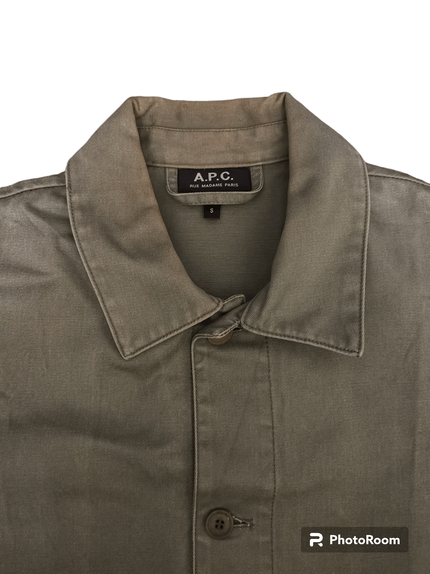 A.P.C. × Vintage 💥Steals💥 Vtg A.P.C. Faded Army Military Rare Jacket Size US S / EU 44-46 / 1 - 5 Thumbnail