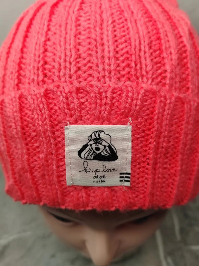 Japanese Brand Vintage Keep Love Snowcap Beanie Size ONE SIZE - 2 Thumbnail