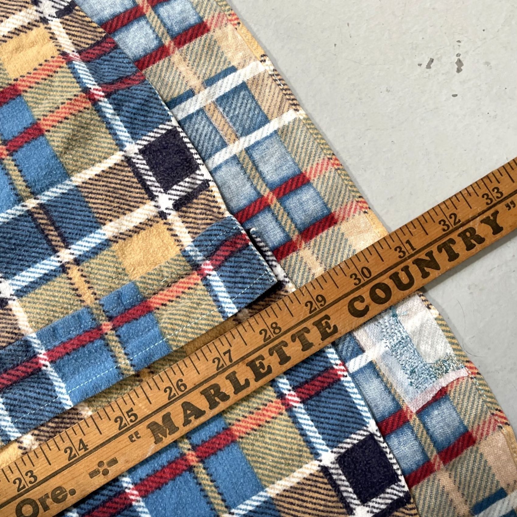 Vintage Vintage Big Smith Shirt Large Flannel Plaid Work Size US L / EU 52-54 / 3 - 5 Thumbnail