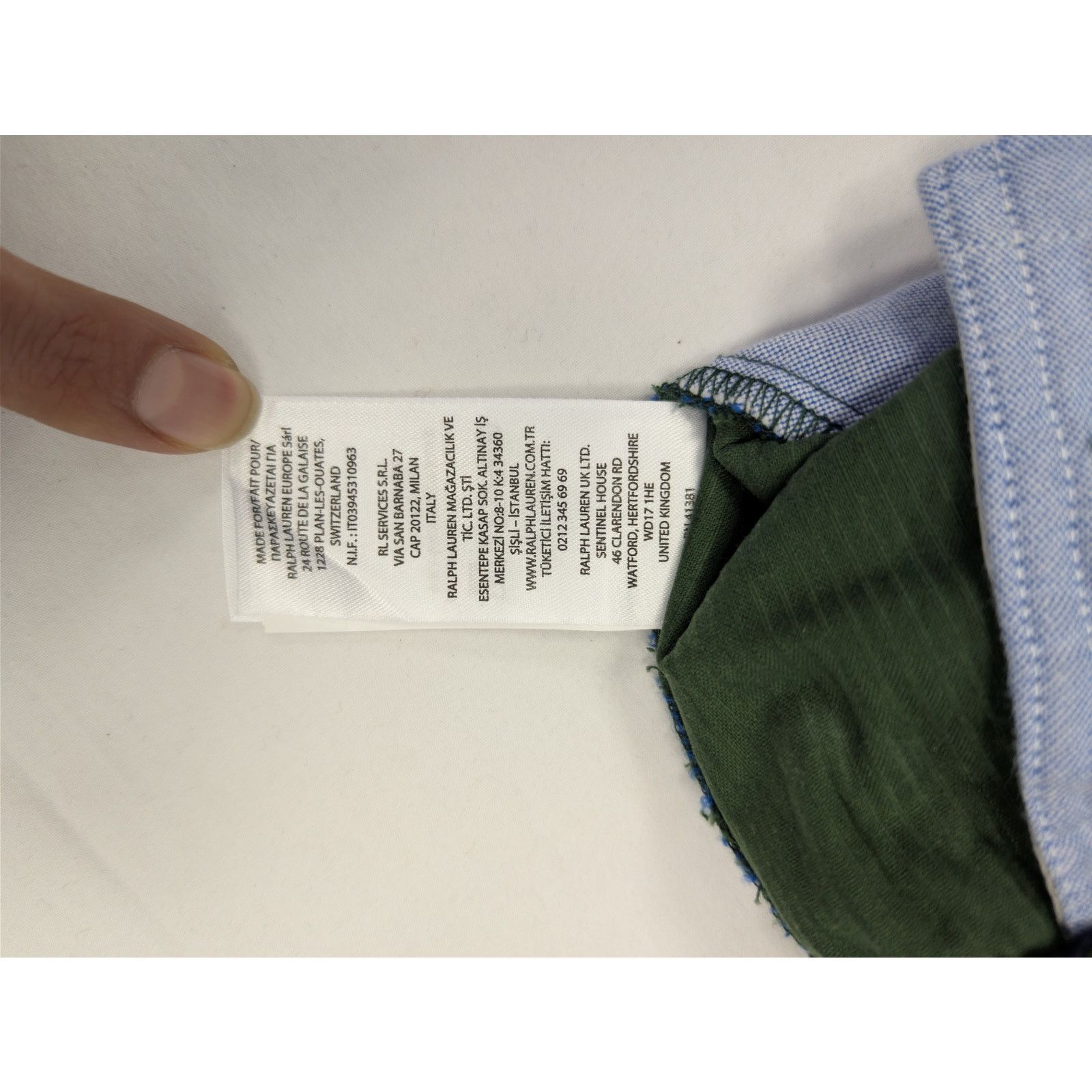 Polo Ralph Lauren o1rshd1 CC20 Velvet Shorts in Green Size US 32 / EU 48 - 17 Thumbnail