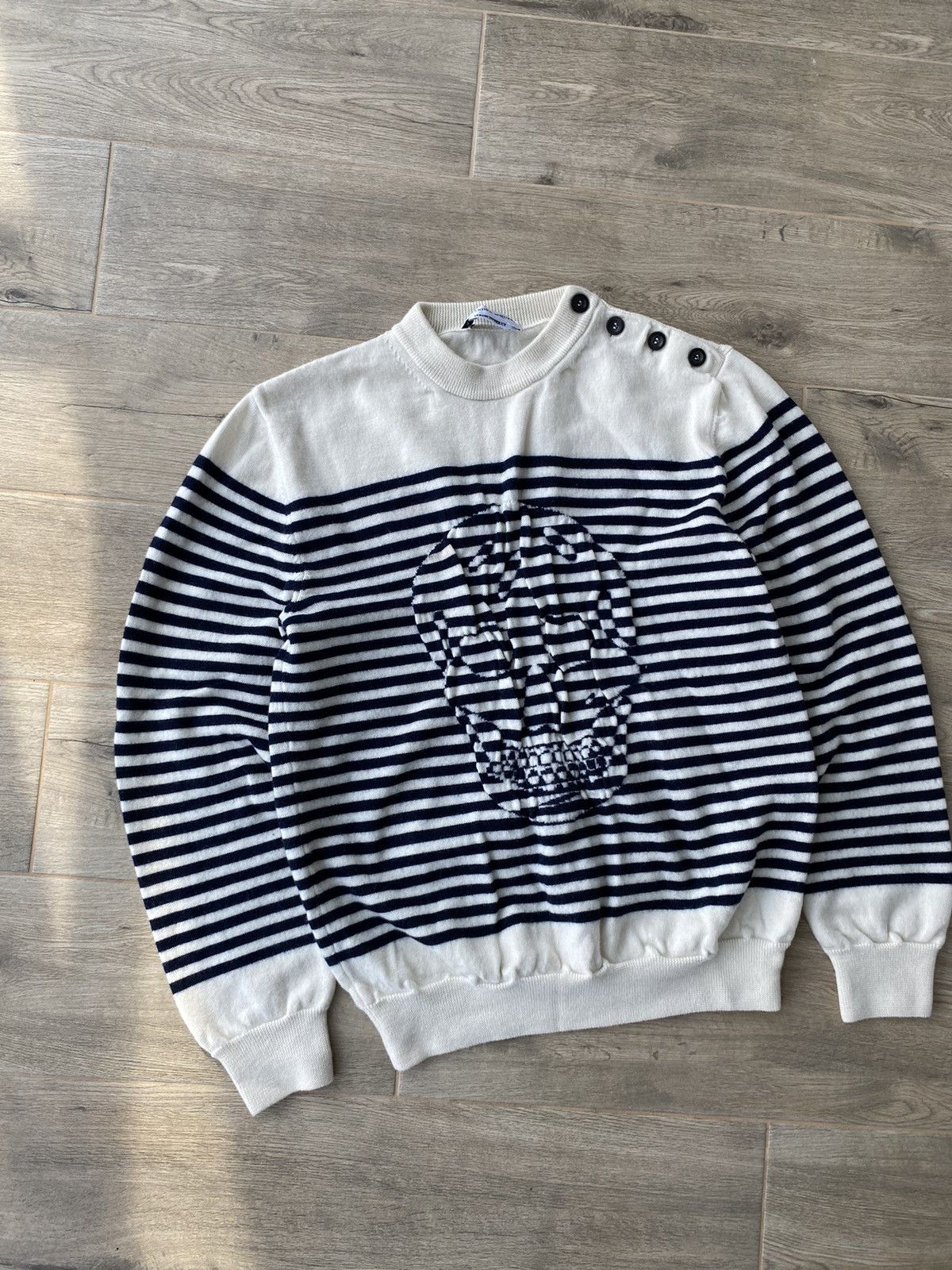 Alexander McQueen Alexander Mqueen Skull Sweater Size L / US 10 / IT 46 - 3 Thumbnail