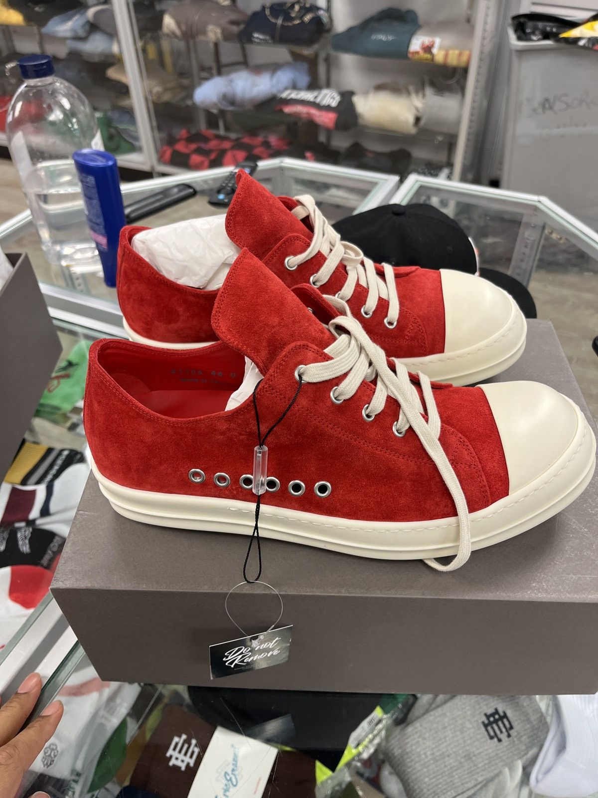 Rick Owens Rick Owens Extreme low carnelian/milk/milk size 9 Size US 9 / EU 42 - 7 Thumbnail