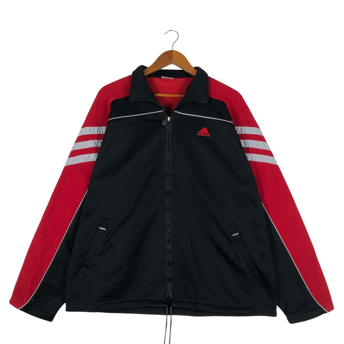 Adidas ADIDAS Equipment Full Zip Track Sweater Size US XL / EU 56 / 4 - 1 Thumbnail