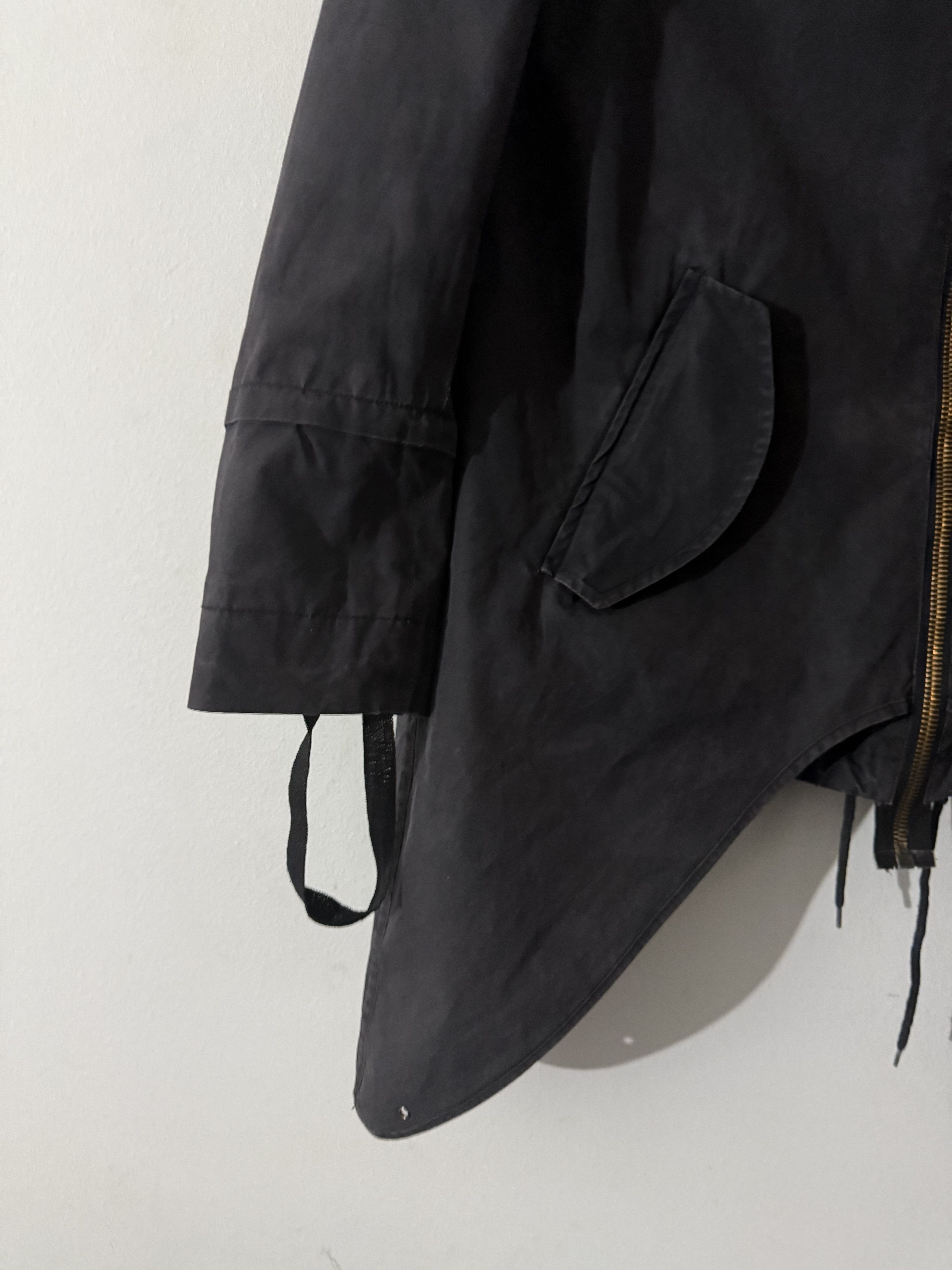 Helmut Lang Rare Asymmetric "Swallowtail" Hooded Parka Size US M / EU 48-50 / 2 - 9 Thumbnail