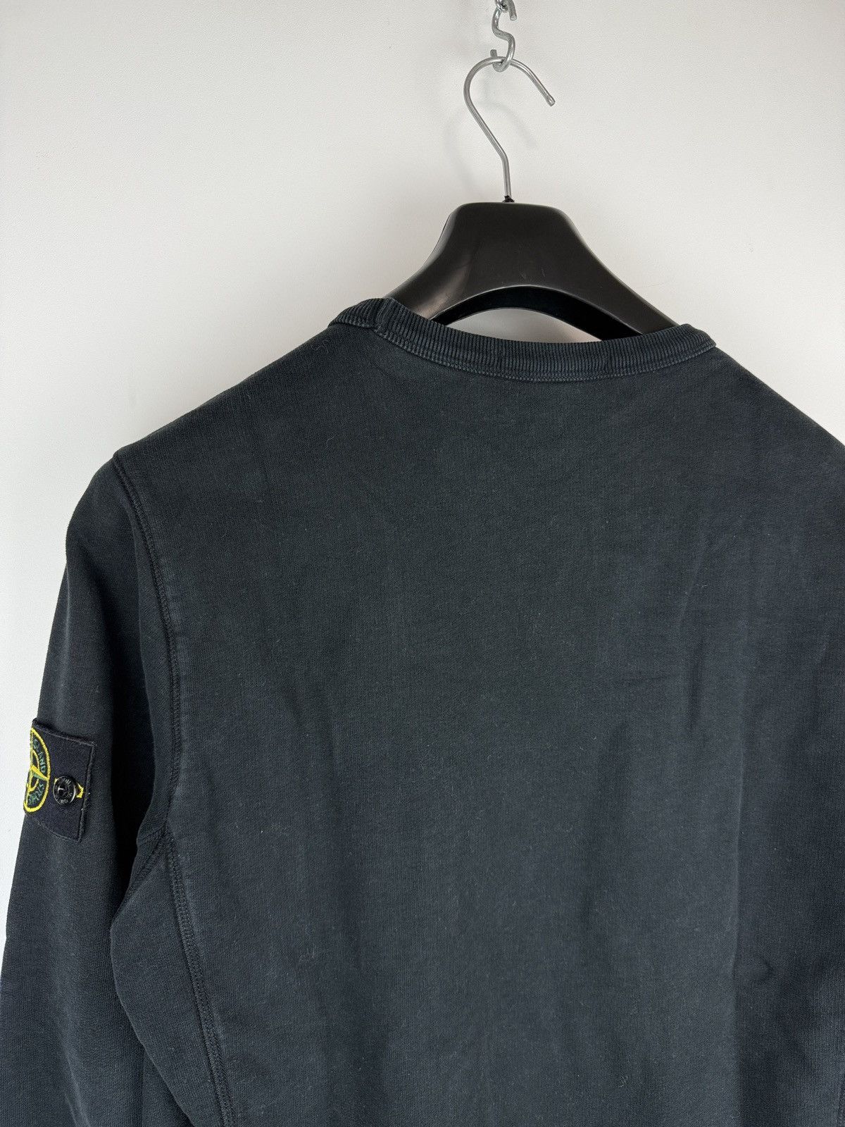 Stone Island Black Stone Island sweatshirt with pocket chest Size US M / EU 48-50 / 2 - 6 Thumbnail