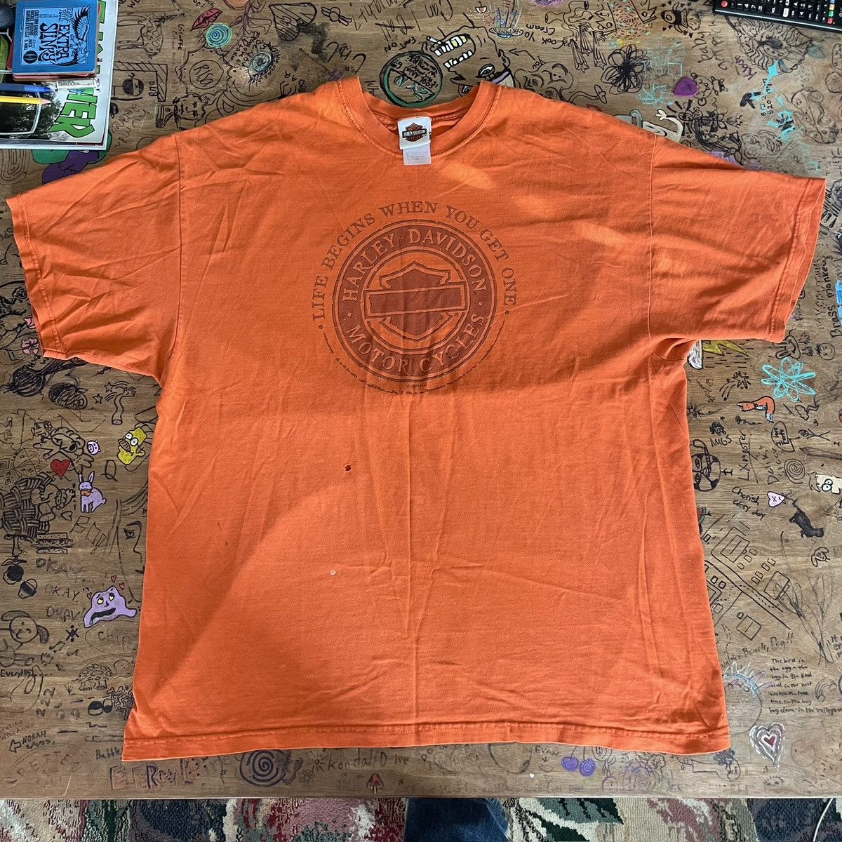 Harley Davidson × Vintage Harley Davidson T Shirt Size US XXL / EU 58 / 5 - 1 Thumbnail