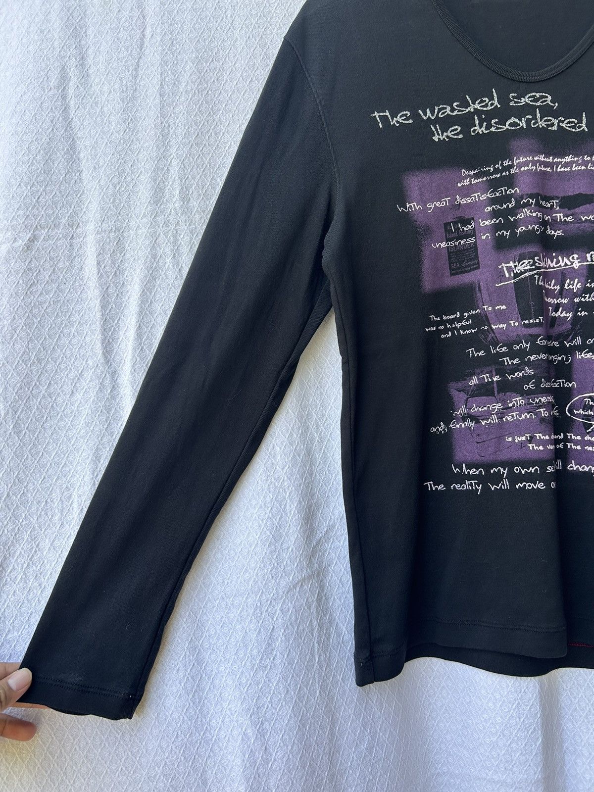 Hysteric Glamour × If Six Was Nine × Japanese Brand Nicole Hideaways japanese poem archive longsleeve Size US L / EU 52-54 / 3 - 3 Thumbnail