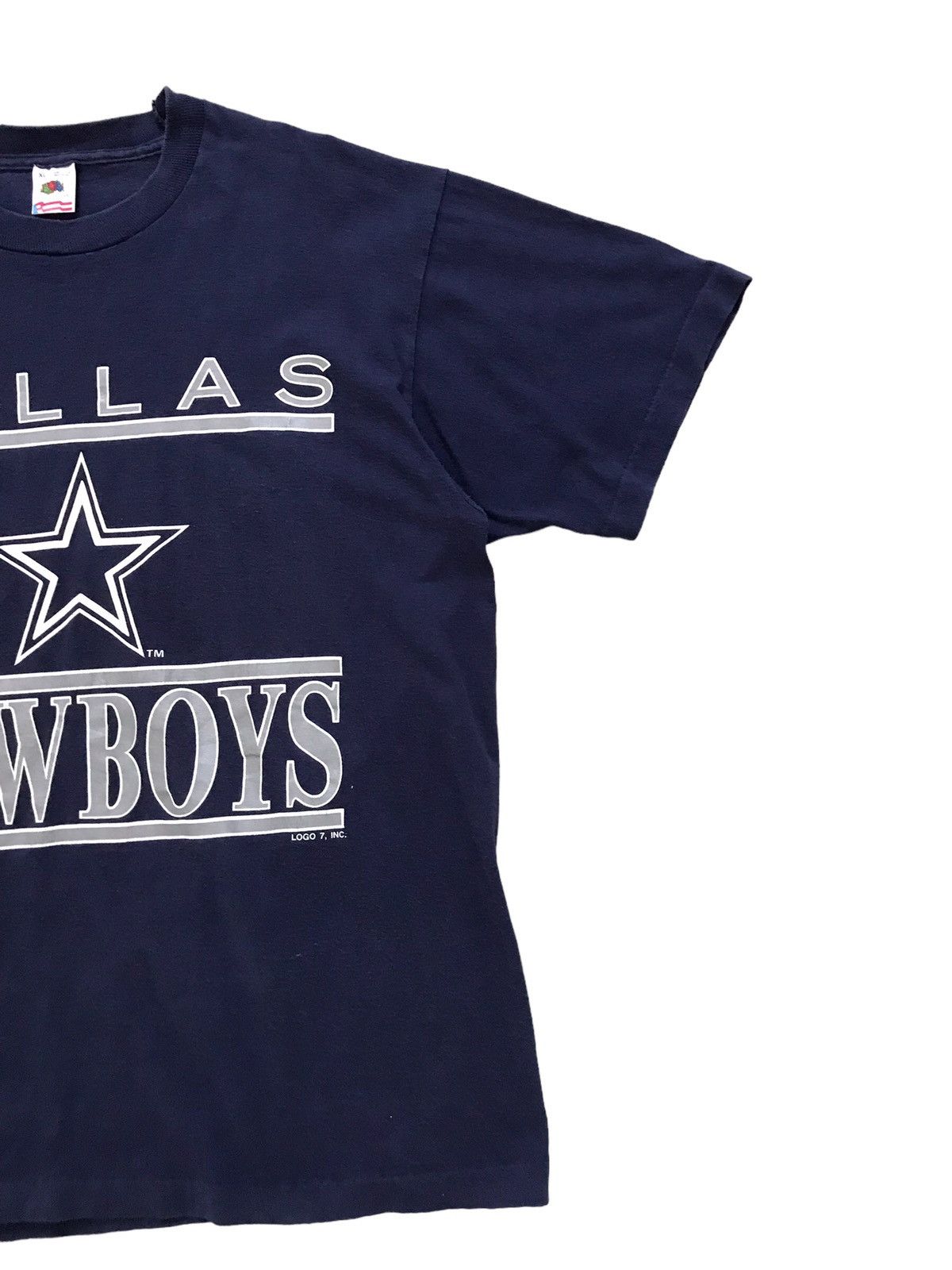 NFL 90s Dallas Cowboys NFL Blue T-Shirt Size US XL / EU 56 / 4 - 3 Thumbnail