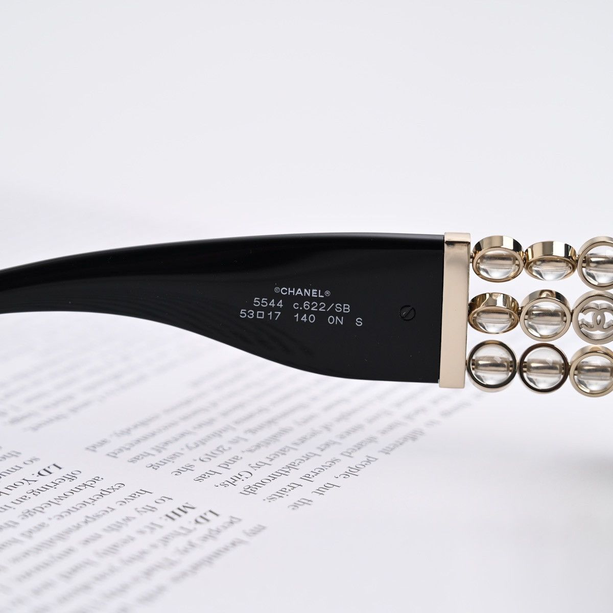 Chanel CHANEL 0CH5544 C622SB GLASSES Size ONE SIZE - 5 Thumbnail