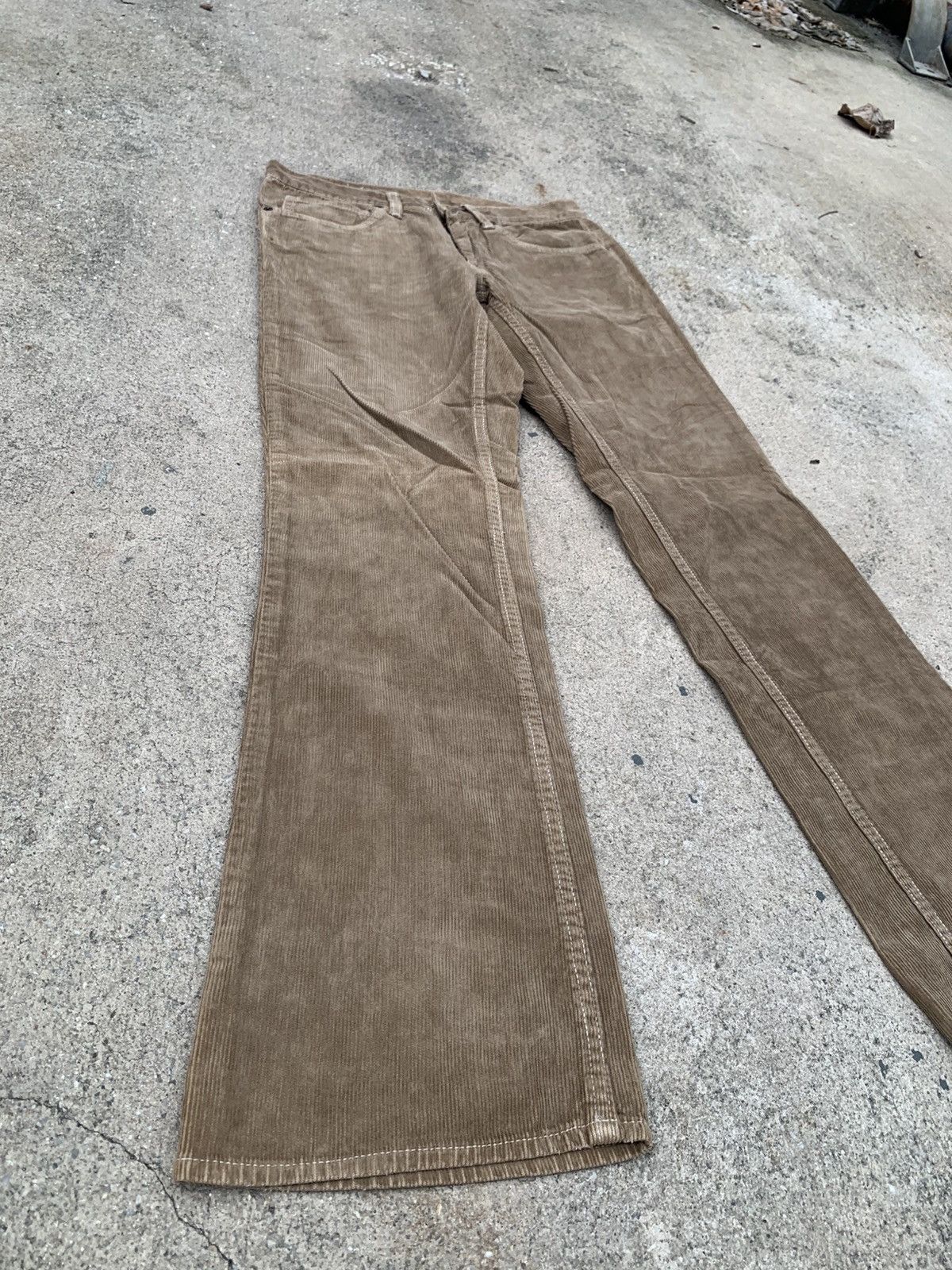 HOLLYWOOD RANCH MARKET Flare Hoolywood Ranch Market corduroy pants Size 30" / US 8 / IT 44 - 6 Thumbnail