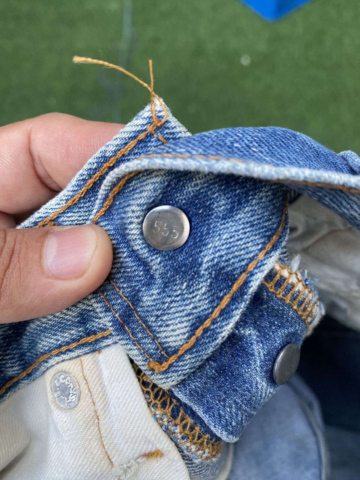 Levi's Vintage Clothing W27x32 vintage levi's 501 redline big E made in USA Size 27" / US 4 / IT 40 - 9 Thumbnail