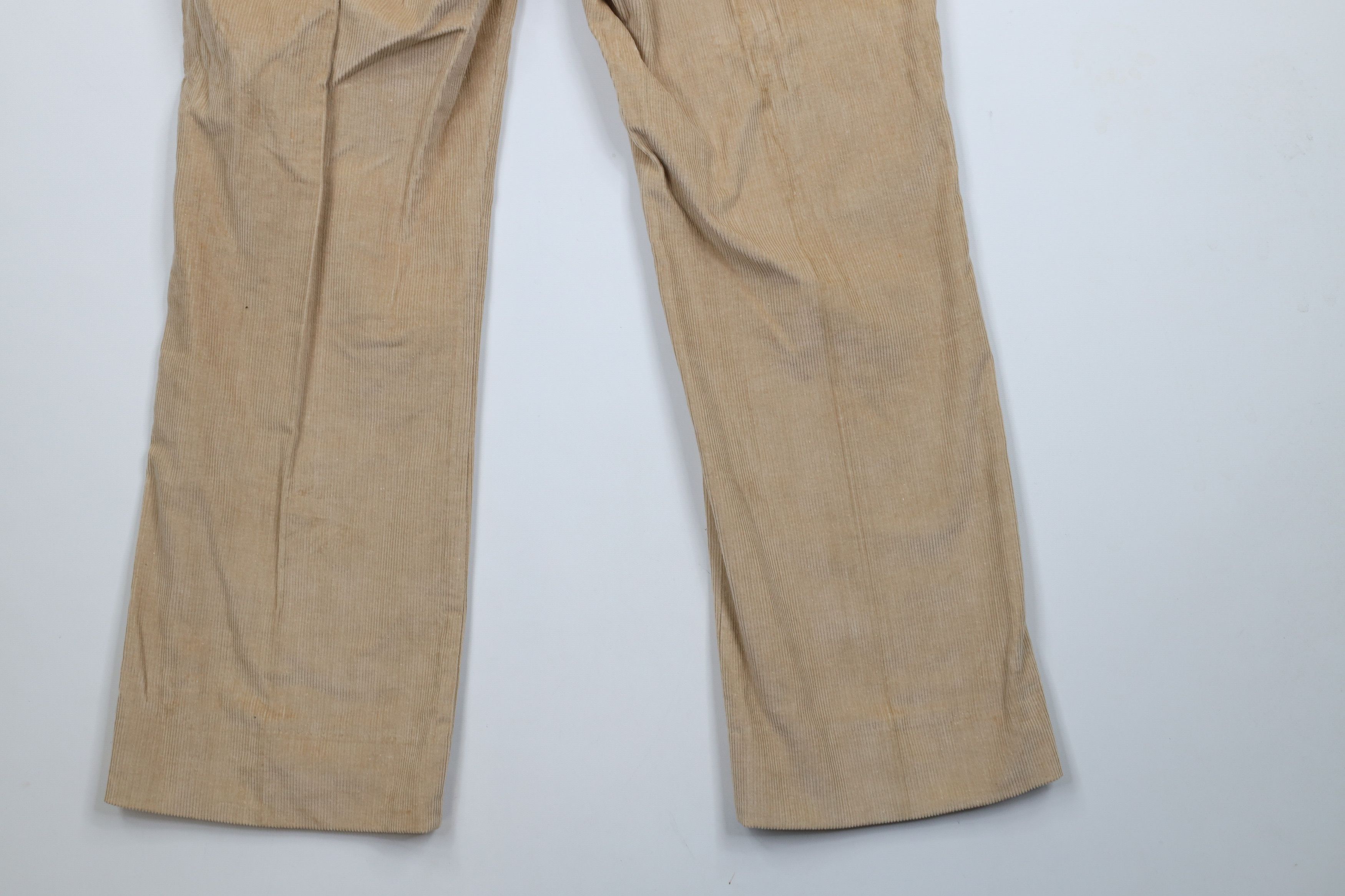 Vintage Vintage 70s Streetwear Bell Bottoms Corduroy Chino Pants Size US 36 / EU 52 - 14 Thumbnail