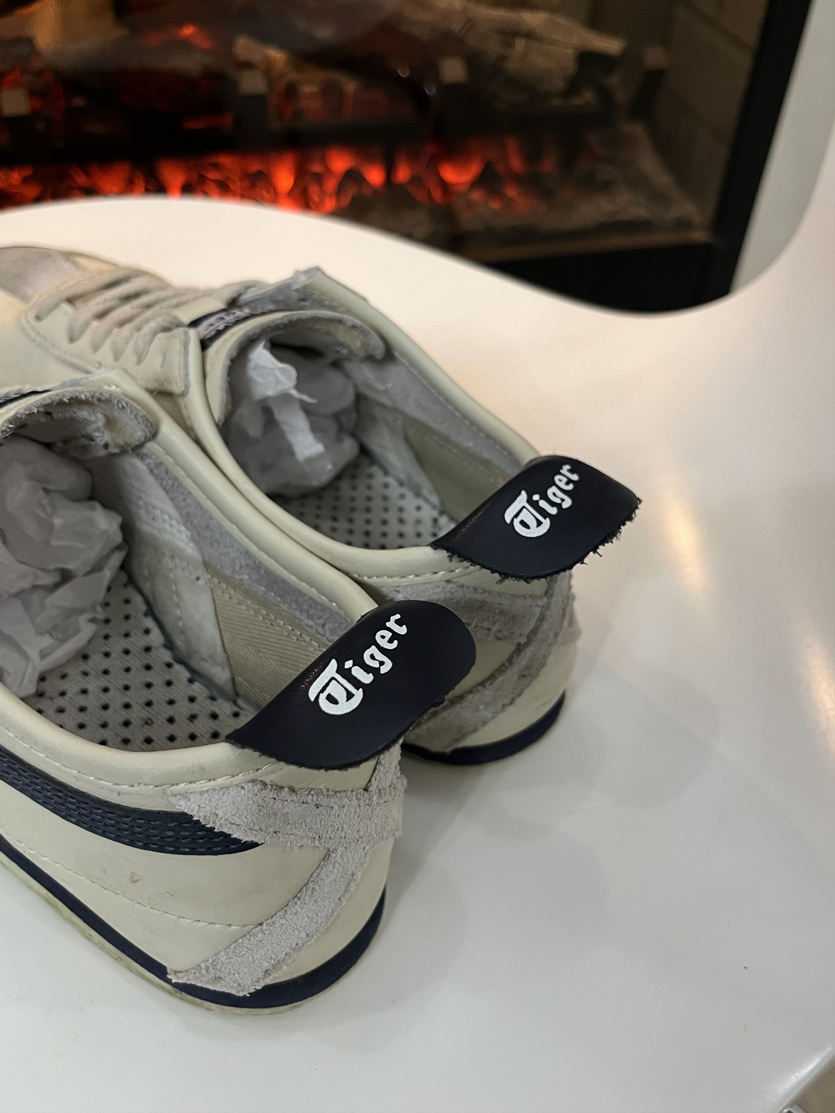 Asics 🔥00'ONITSUKA TIGER ASICS MEXICO 66 VINTAGE LEATHER SNEAKERS Size US 7 / IT 37 - 6 Thumbnail