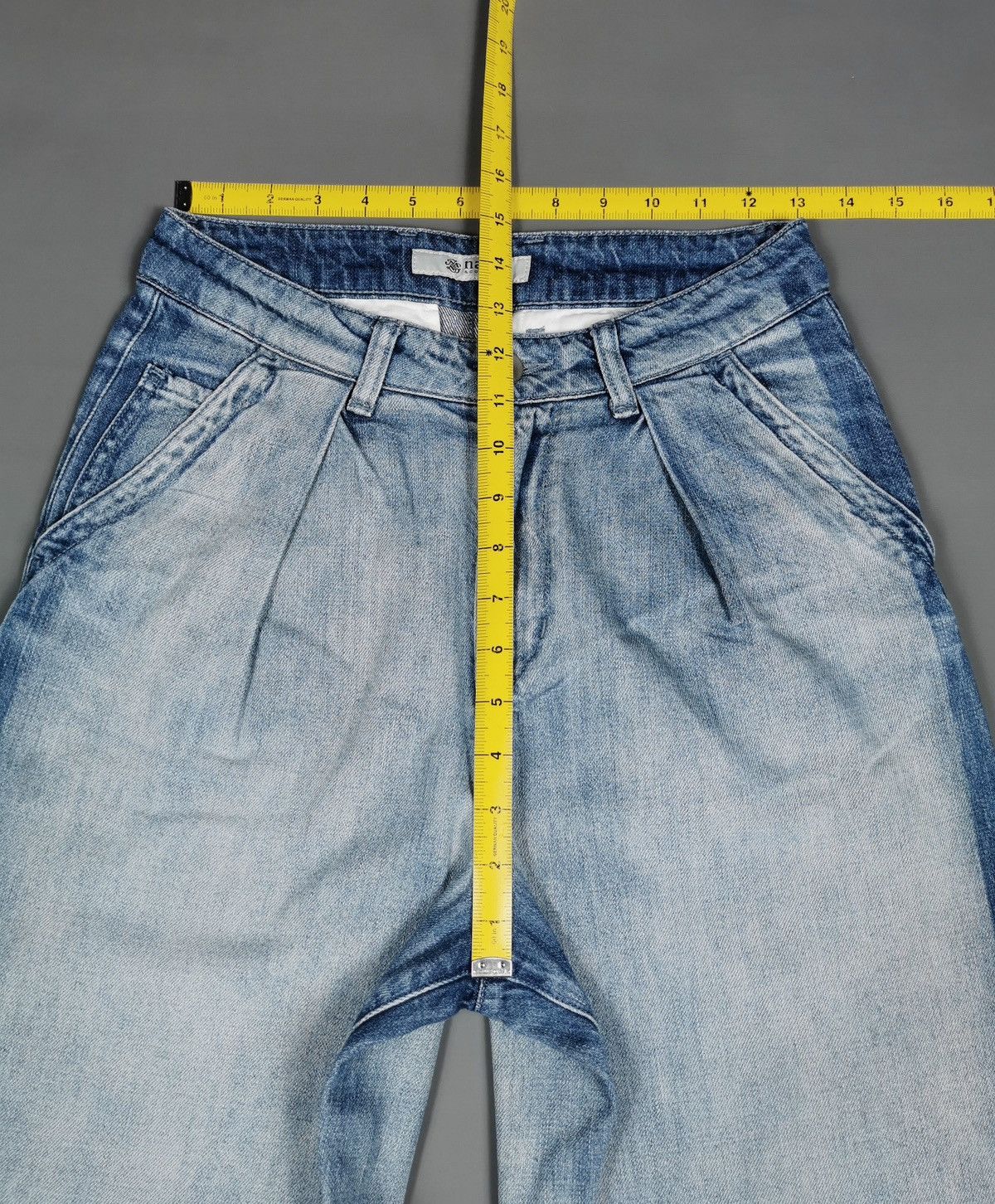 NANO universe Baggy Loose Nano Universe Japan Denim Jeans Size US 26 / EU 42 - 8 Thumbnail
