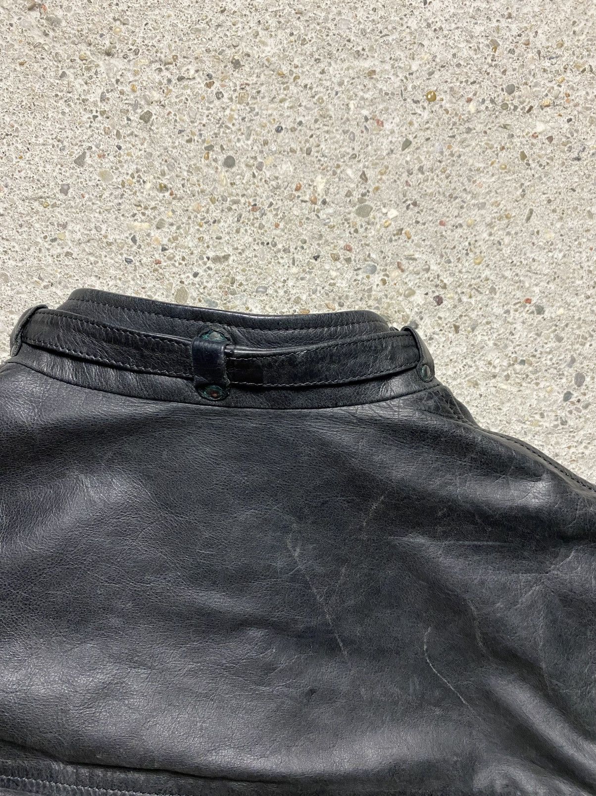 Emporio Armani Armani jeans leather jacket vintage avantgarde archive retro Size US M / EU 48-50 / 2 - 17 Thumbnail
