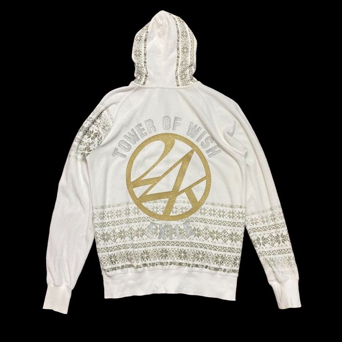 If Six Was Nine 24Karats Exile Tower of Wish Velvet Zipper Hoodie