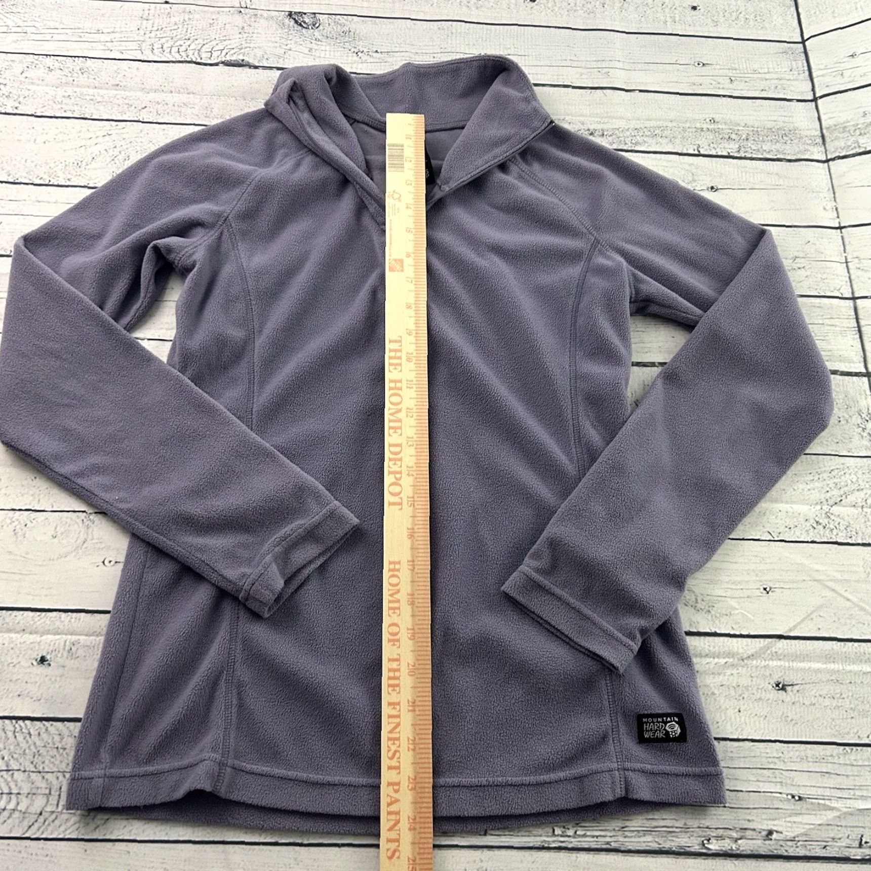 Mountain Hardwear Mountain Hardwear 1/4 Zip Lightweight Fleece Jacket Women's S Purple Coat Jacket Shirt Womens Small Purple 1/4 Zip Lightweight Fleece Jacket Size S / US 4 / IT 40 - 4 Thumbnail