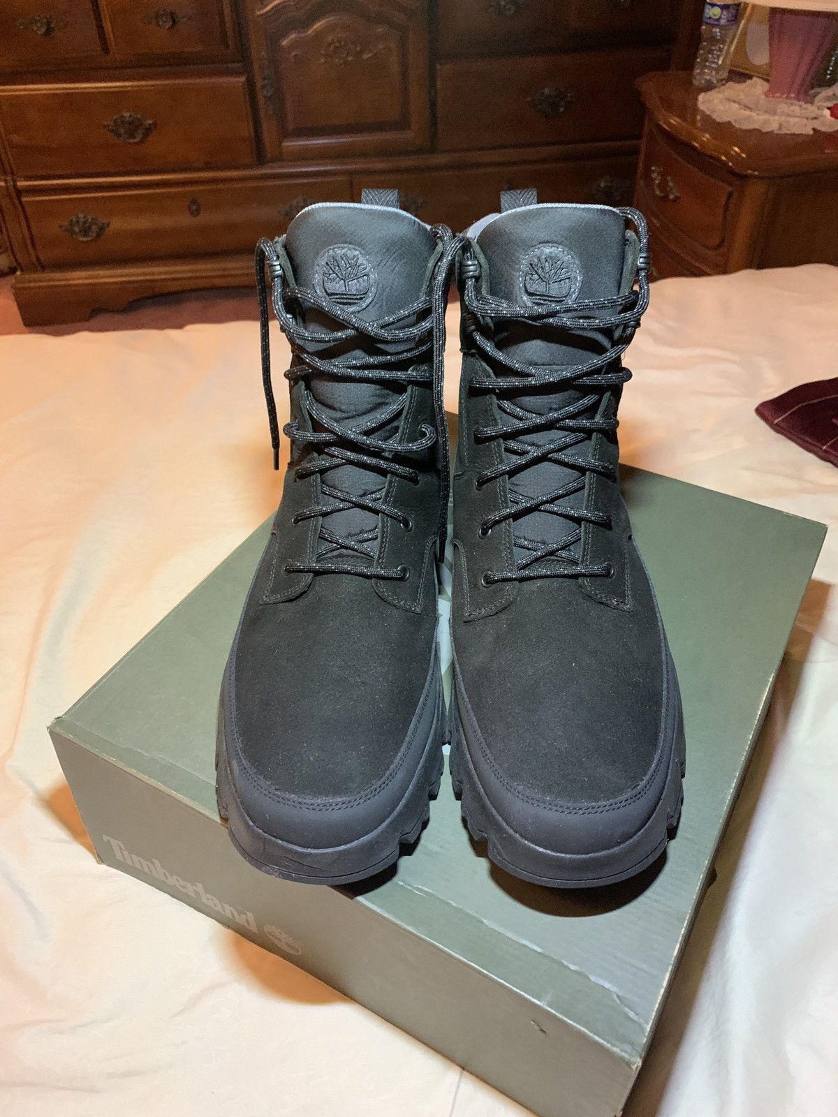 Timberland TBL Original ultra waterproof boot (black nubuck) Size US 11.5 / EU 44-45 - 1 Thumbnail