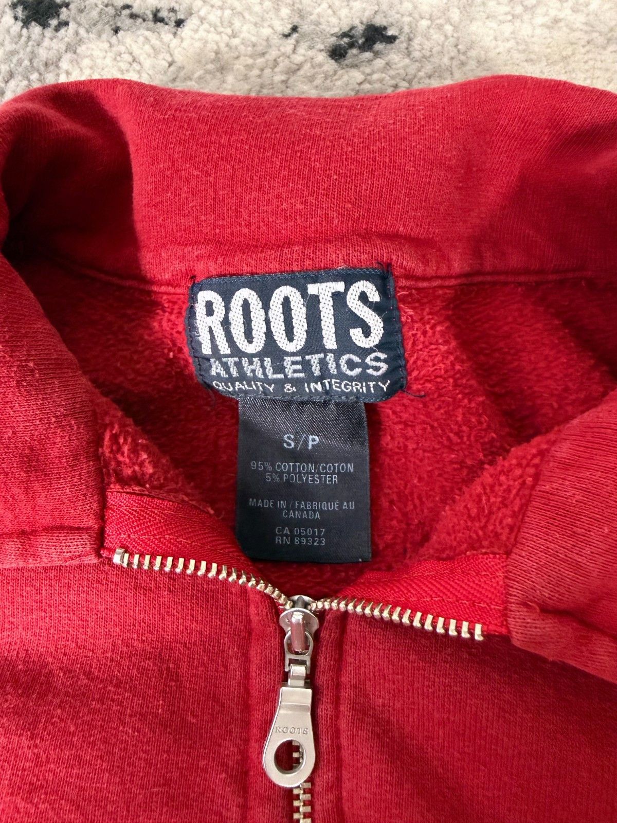 Roots Vintage Made in Canada Roots 1/4 Zip Sweatshirt Size US S / EU 44-46 / 1 - 4 Thumbnail
