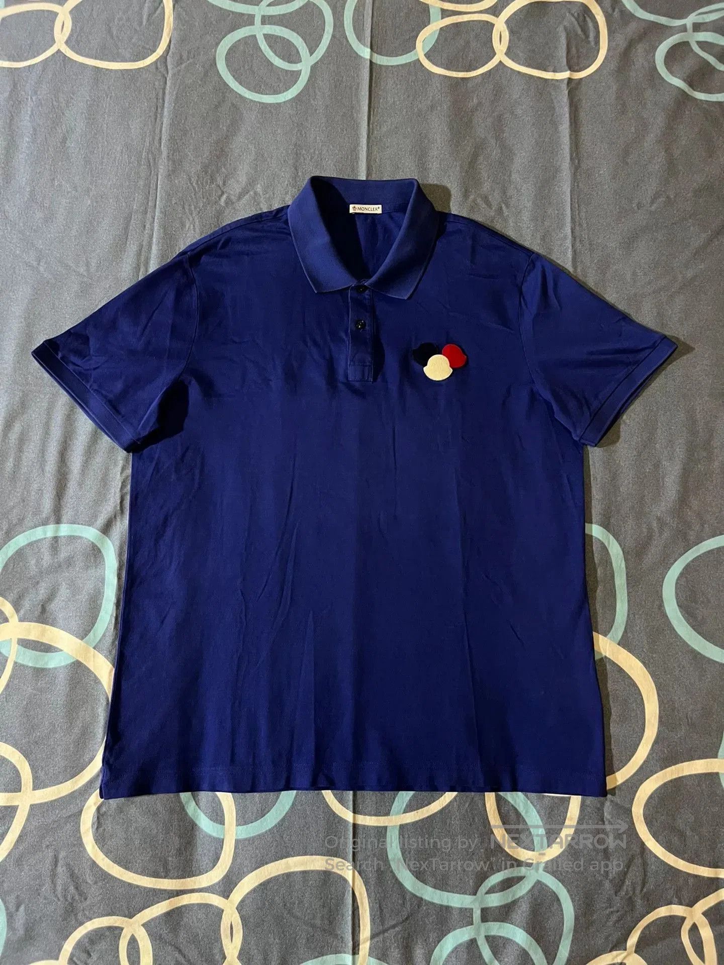 Moncler Moncler Mickey Mouse Three-Tone Logo Polo. Size US XL / EU 56 / 4 - 1 Thumbnail