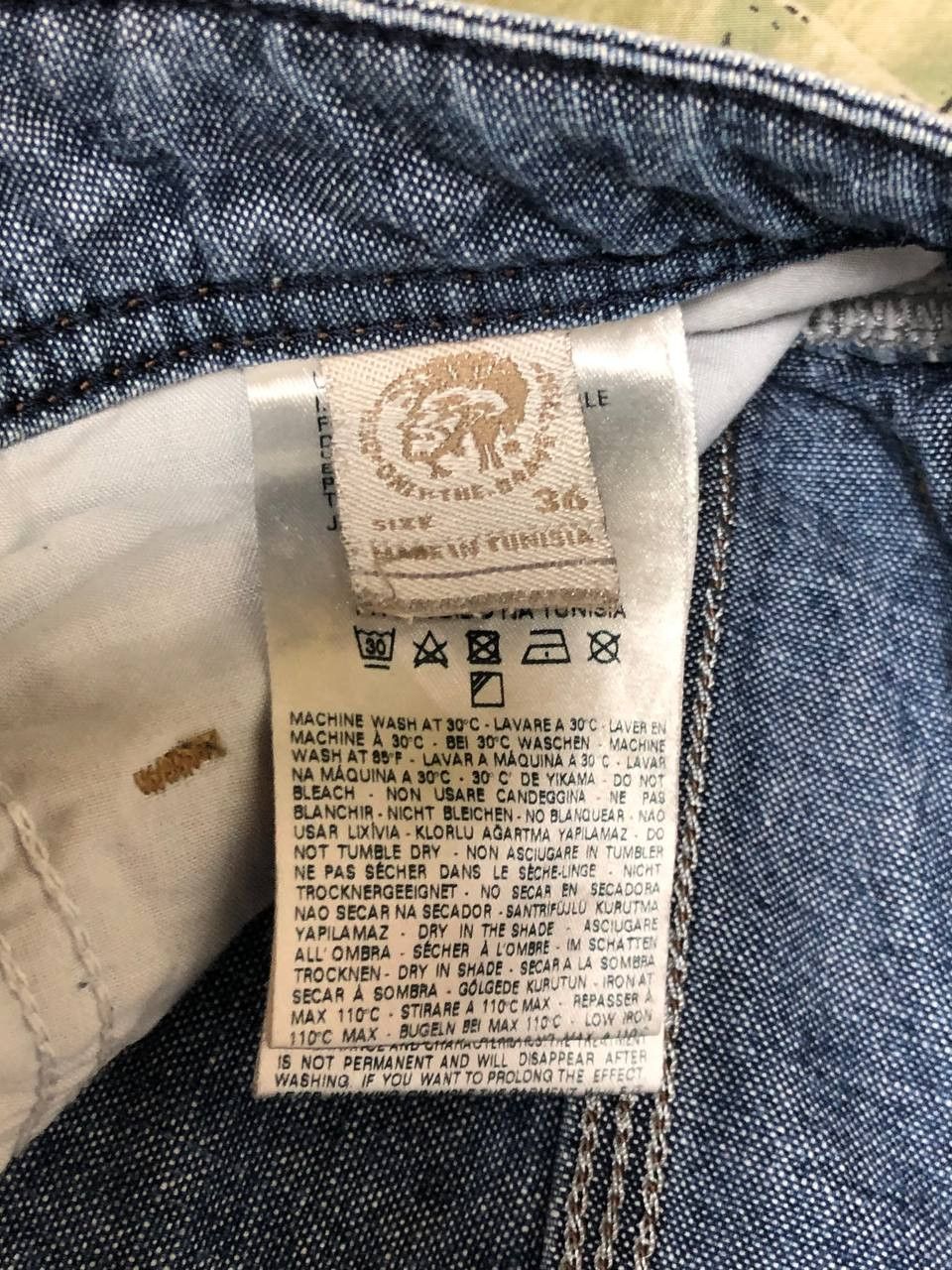 Diesel Vintage Diesel Jeans Denim Pants Baggy Japanese Y2K 00s Size US 36 / EU 52 - 8 Thumbnail