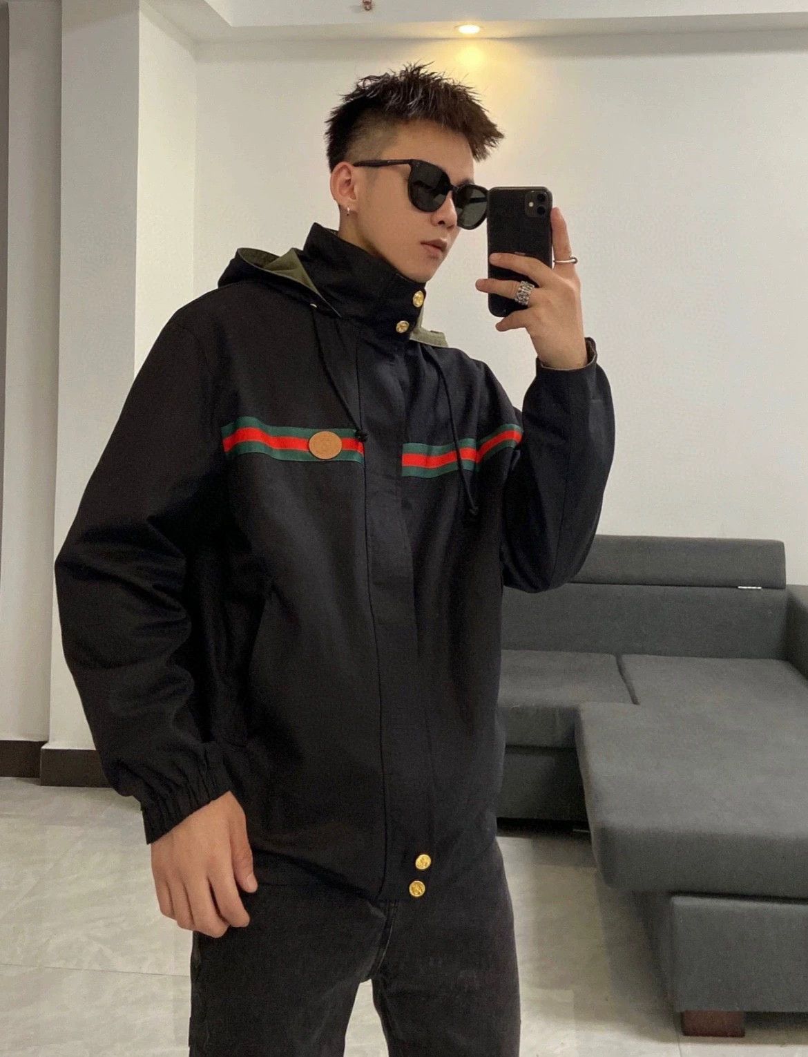 Gucci double-sided jacket by gucci in size 44 Size US S / EU 44-46 / 1 - 7 Thumbnail
