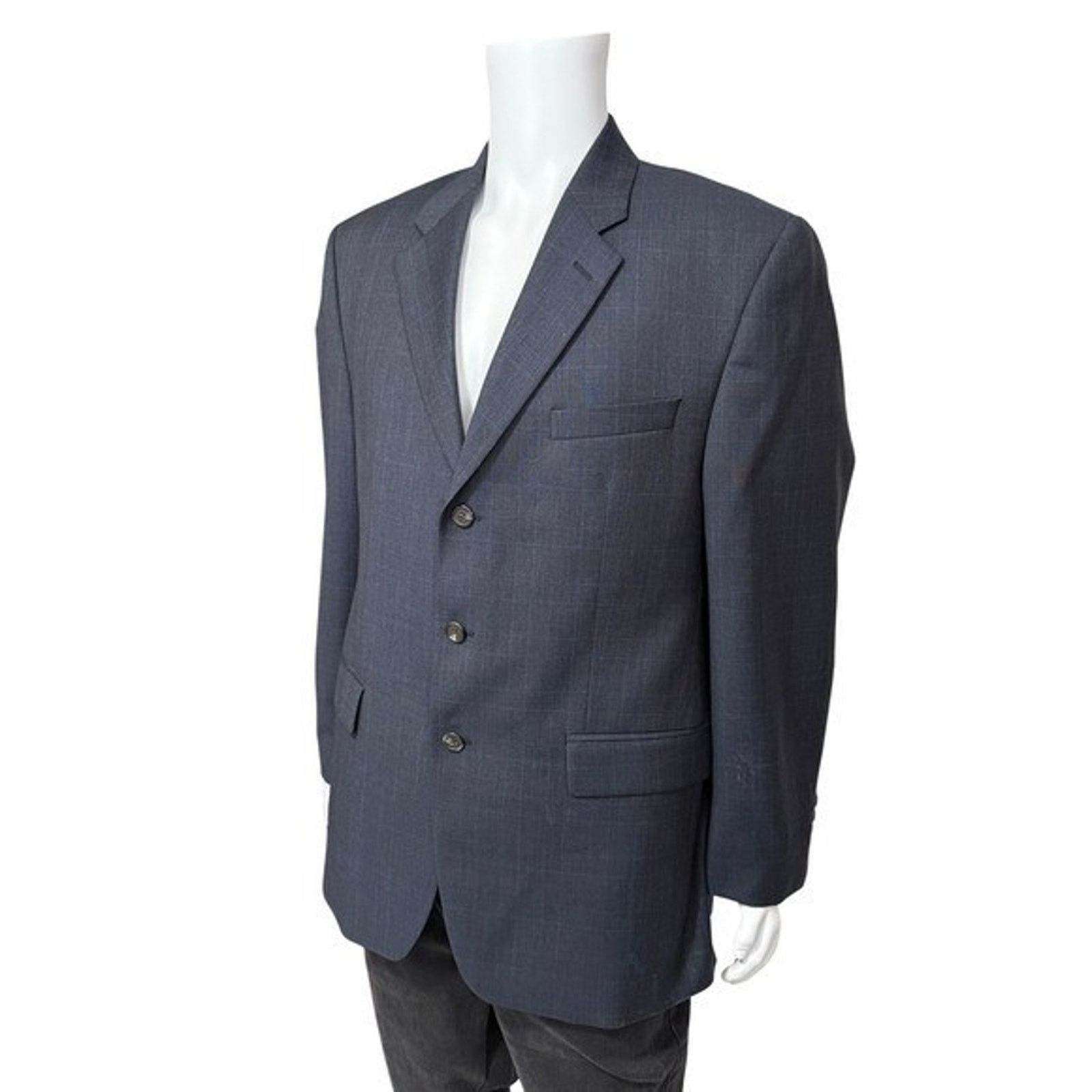 Ralph Lauren Ralph Lauren Men's Charcoal Wool Blazer Suit Jacket Size 42R Size 42R - 2 Thumbnail