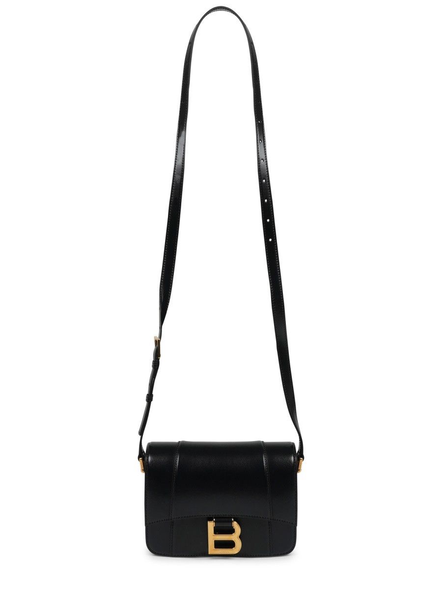 Balenciaga BALENCIAGA "HOURGLASS" BAG SMALL - BLACK Size ONE SIZE - 1 Thumbnail