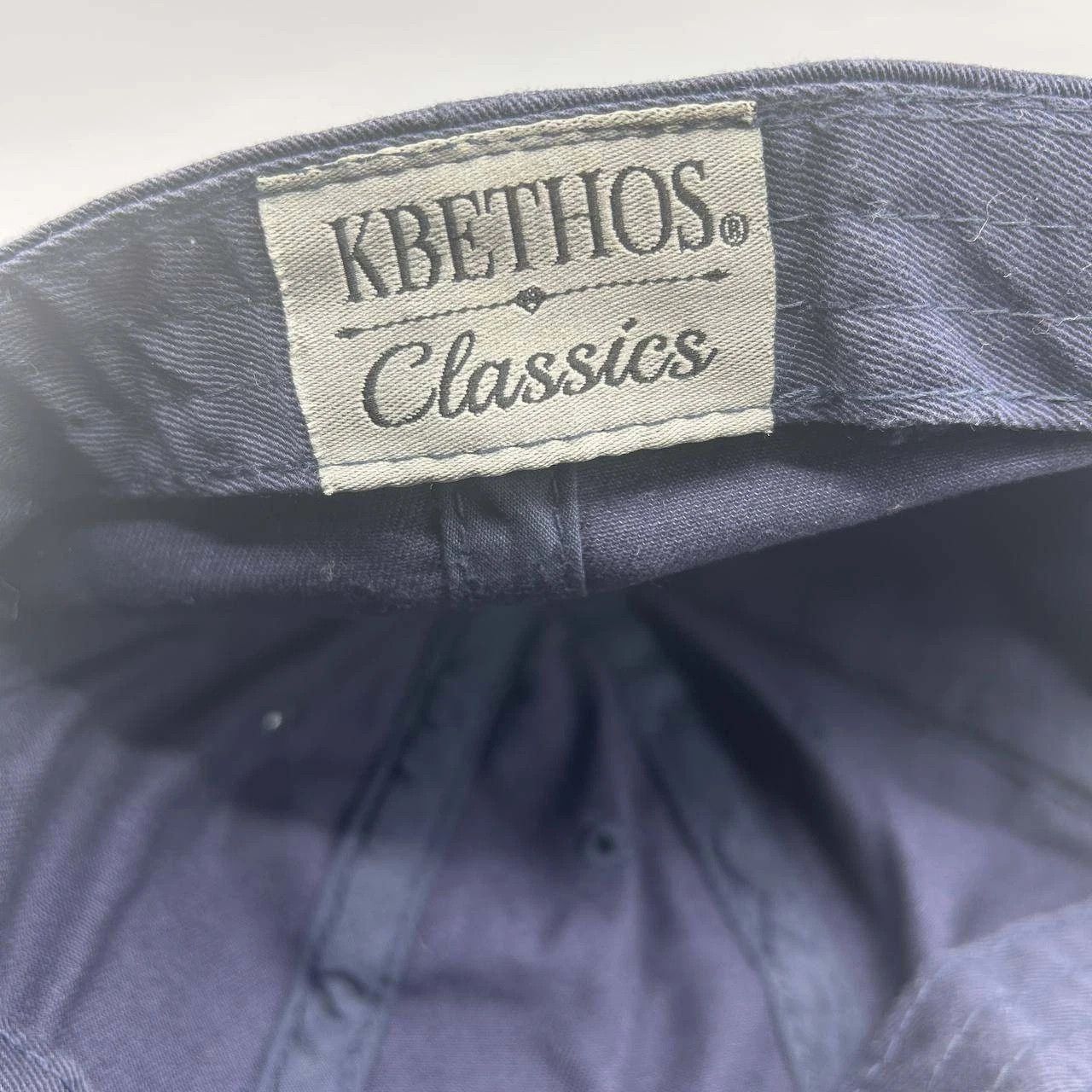 Other Kbethos Classics Hat Men Navy Patch Strap Back Cap Cotton Size ONE SIZE - 5 Thumbnail
