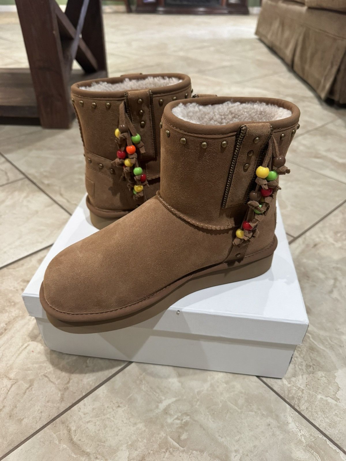 Other Bazo 1199 beaded boot Size US 8 / EU 41 - 4 Thumbnail