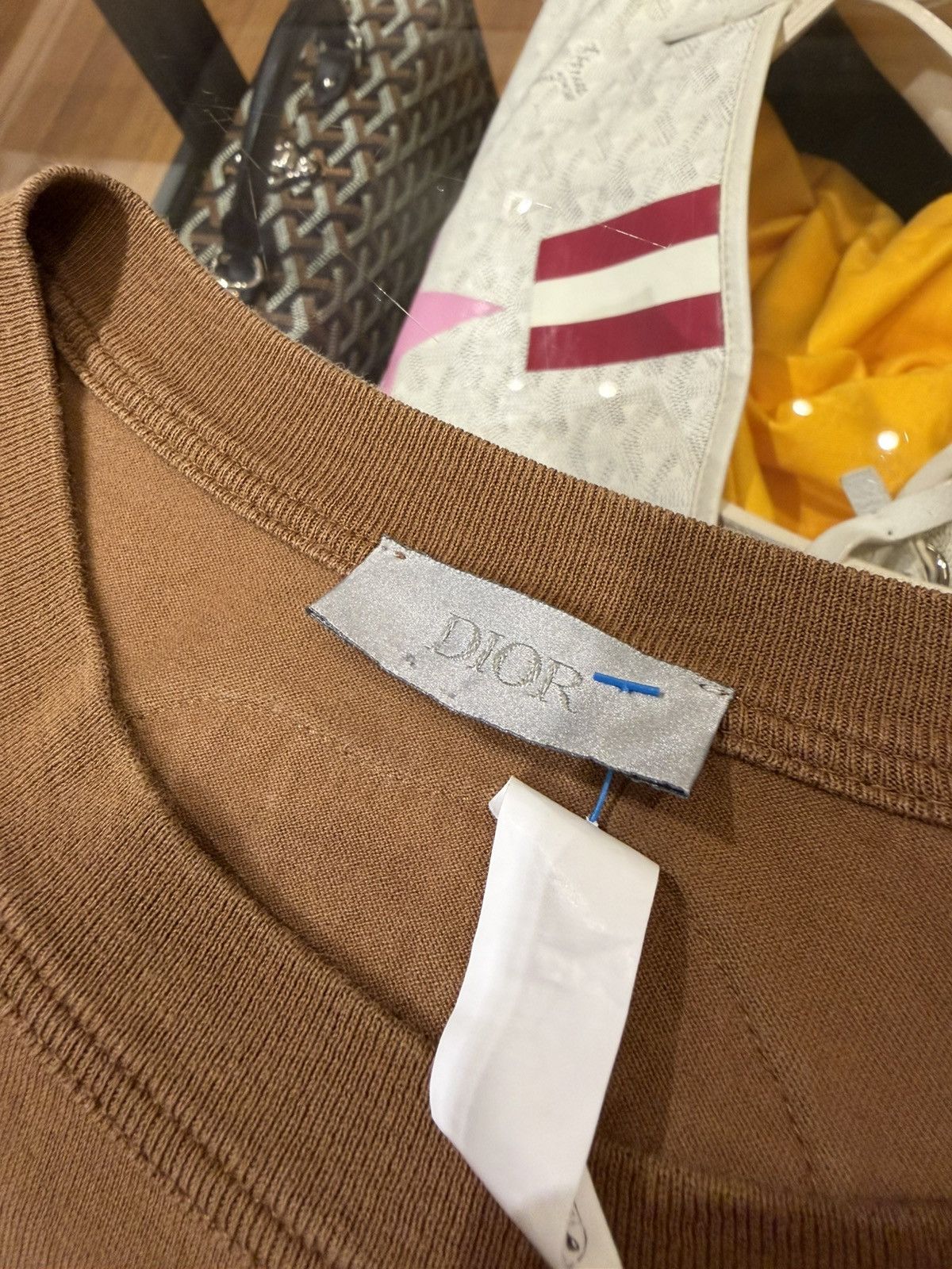 Dior × Travis Scott Dior x Cactus Jack Oversized Tee - Coffee Brown Size US M / EU 48-50 / 2 - 4 Thumbnail