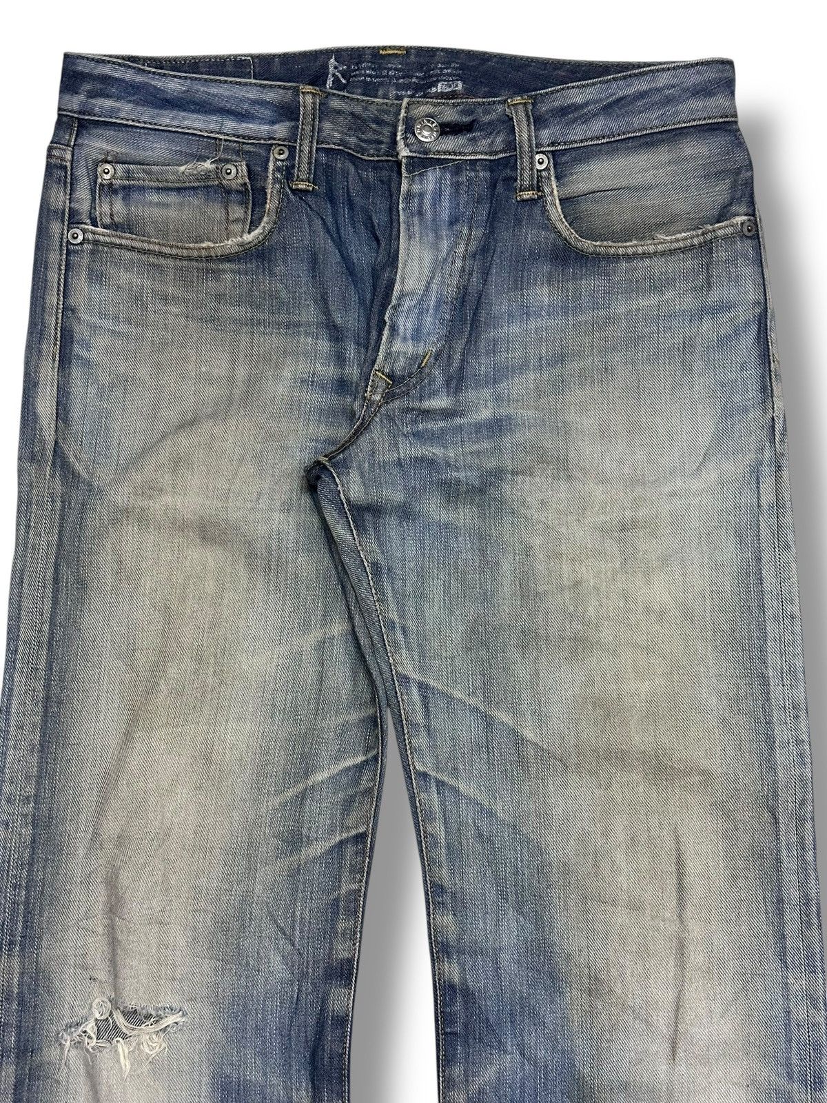 Edwin Edwin 502R Vintage Straight Loose With Faded Wash Size US 34 / EU 50 - 4 Thumbnail